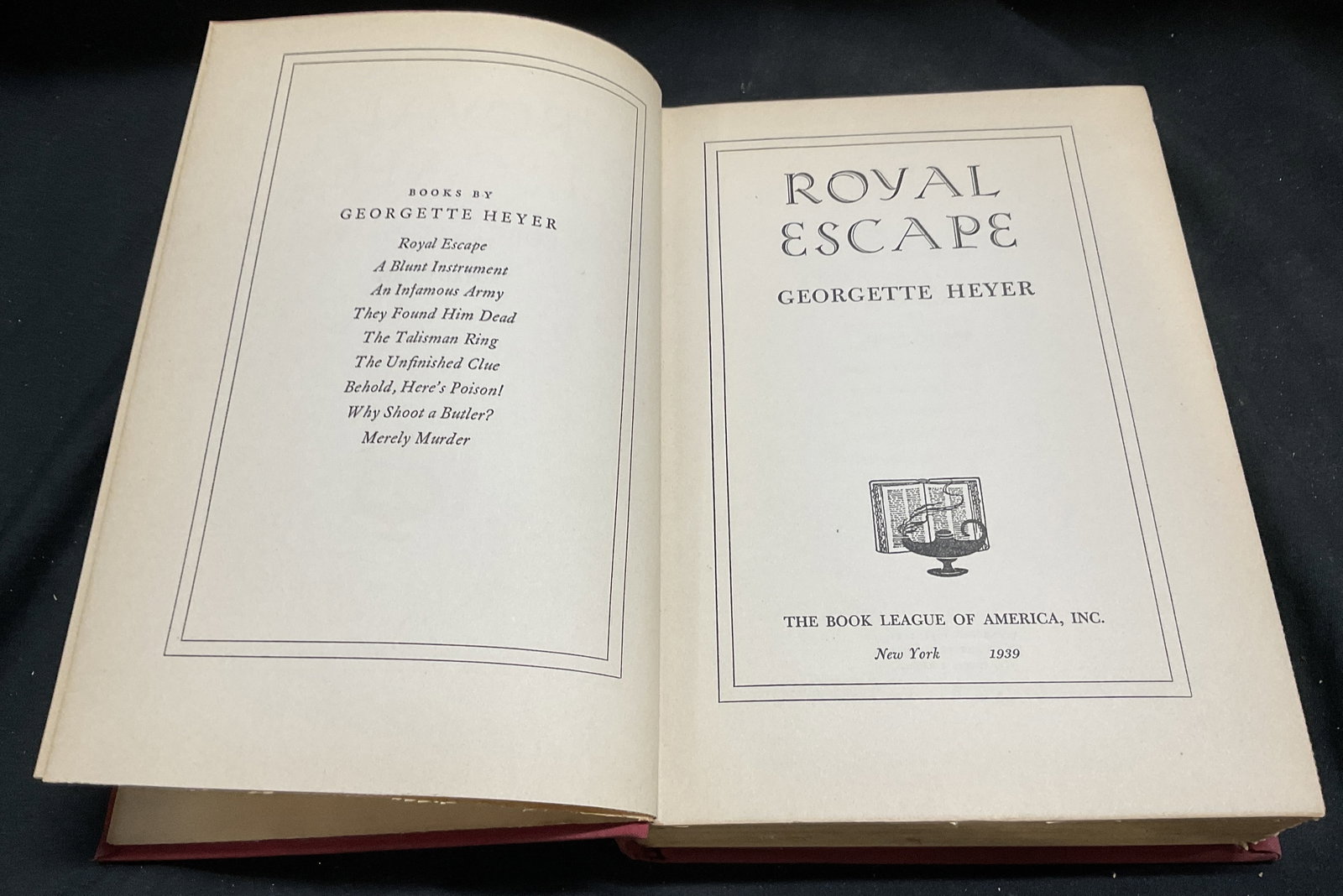 1939 Royal Escape by Georgette Heyer Book (1 of 7)
