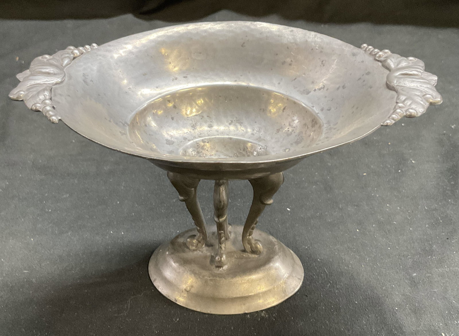 VTG Handmade MJB Pewter Tazza DENMARK (1 of 7)