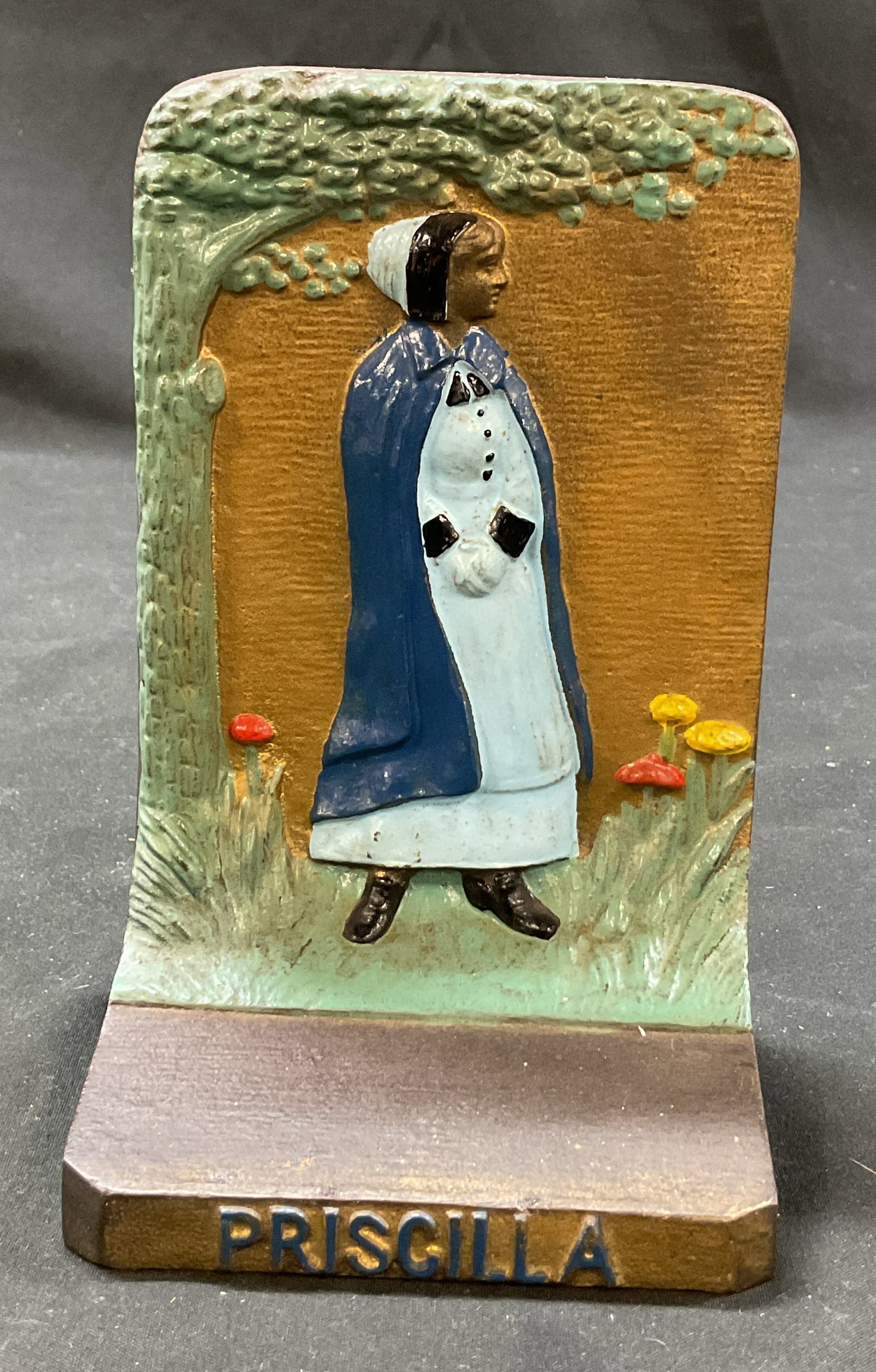 Bradley & Hubbard Cast Iron Priscilla Bookend (1 of 9)