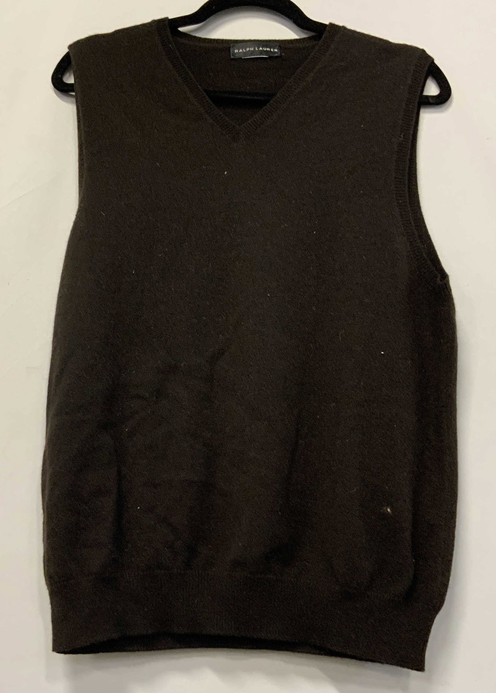 Ralph Lauren brown sweater vest (1 of 6)