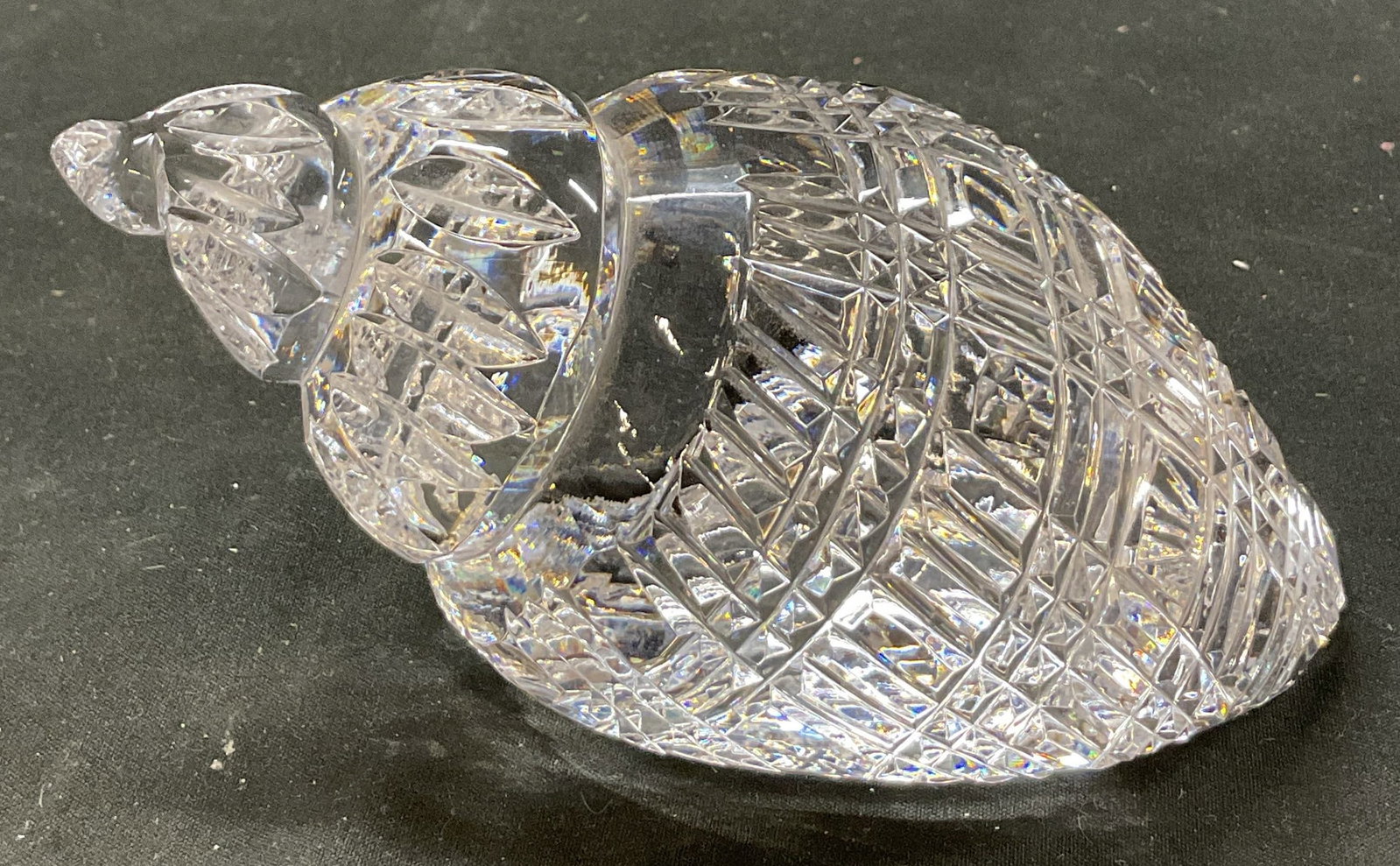SGND Waterford Crystal Conch Shell Paperweight (1 of 9)