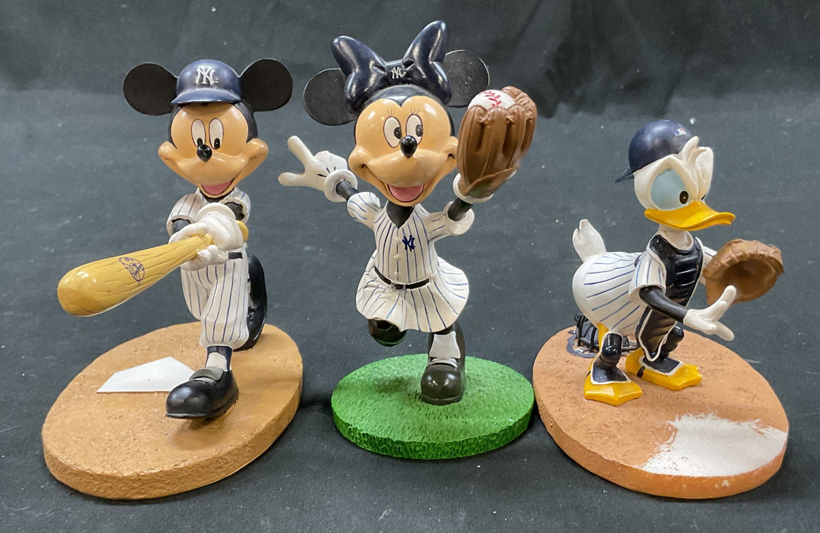 Lot 3 2010 MLB Resin Disney Yankees Figures (1 of 9)