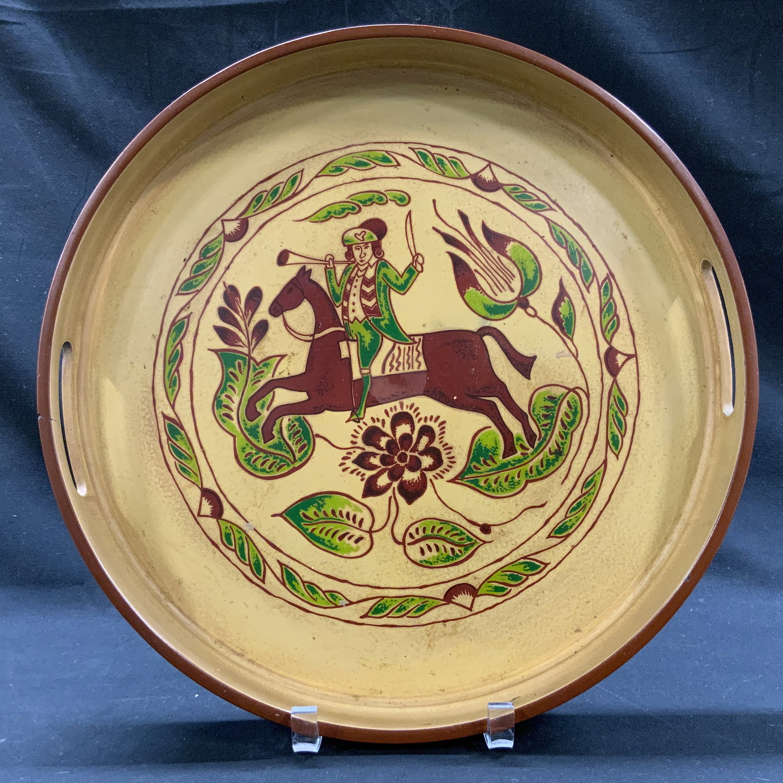 Vtg 1960s George Briard Bucks County Serving Tray (1 of 6)