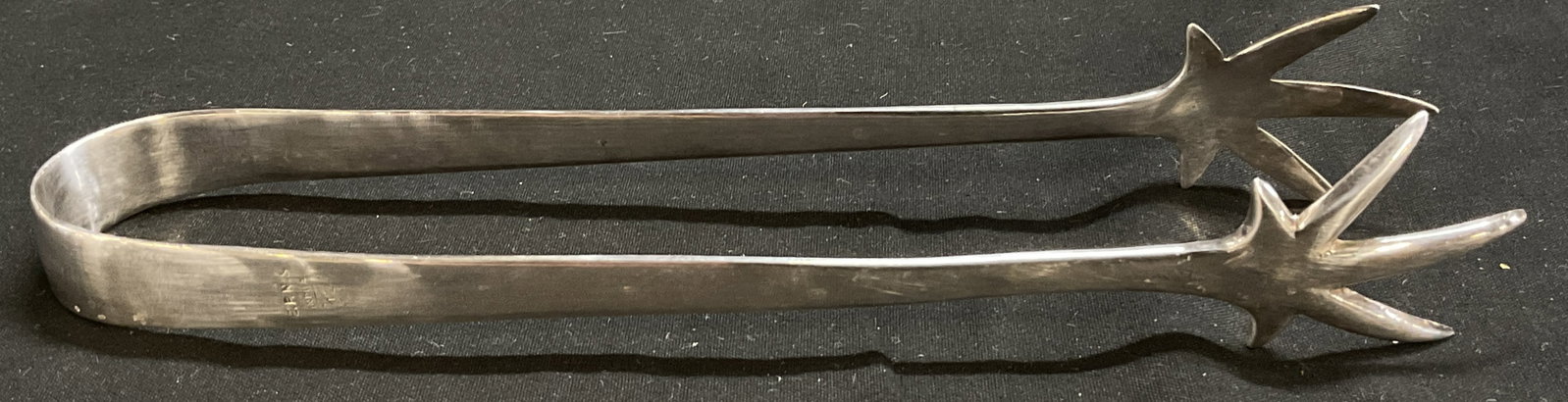 VINTAGE Silver-Plated Chicken Feet Tongs INDIA (1 of 6)