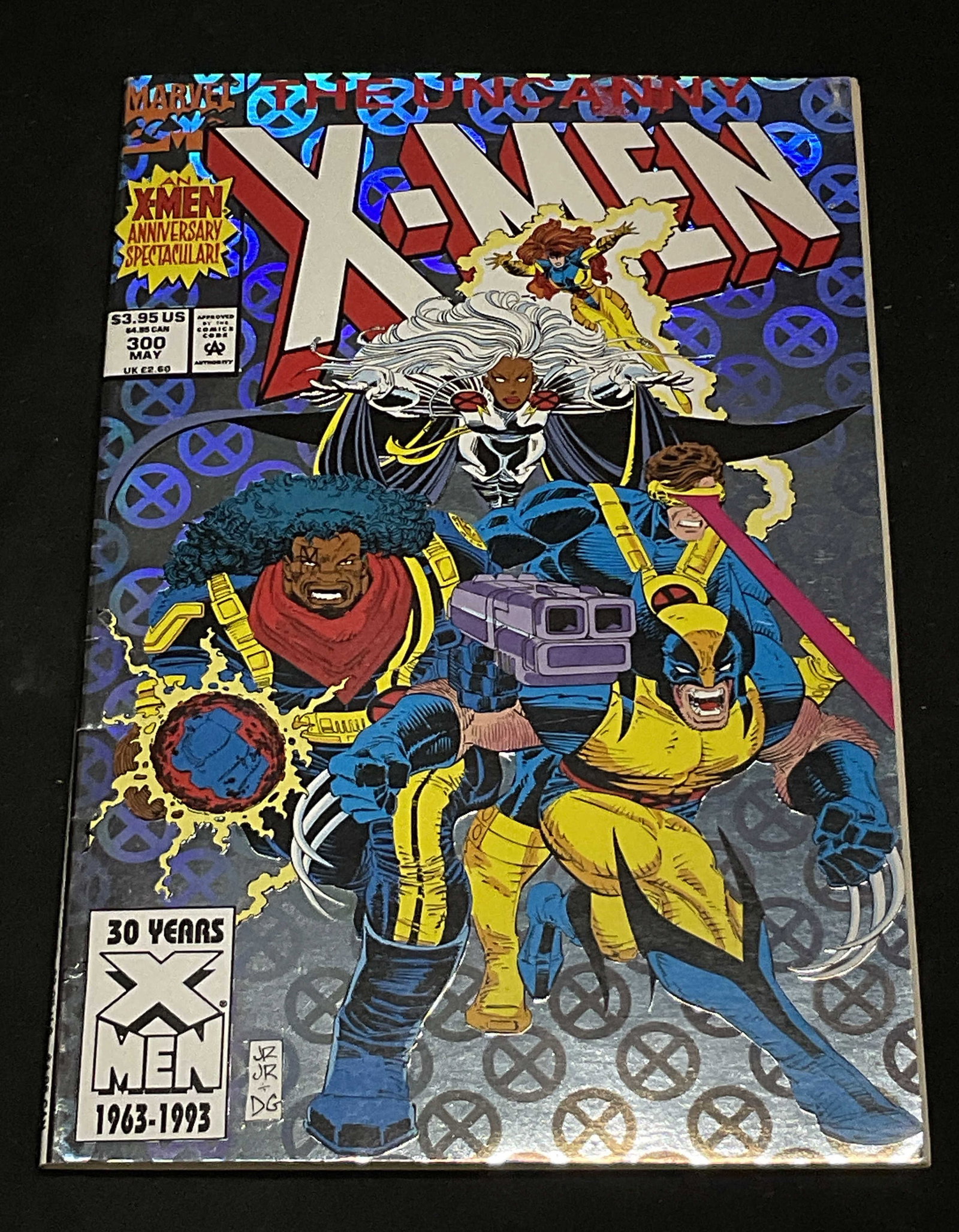 93 Marvel Uncanny X-Men #300 Comic Book Holo Cover (1 of 14)