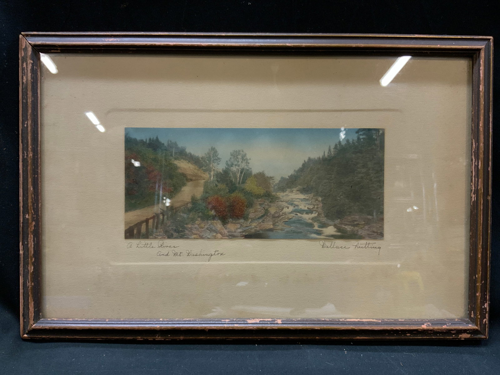 Antq Wallace Nutting Hand Colored Photograph (1 of 6)