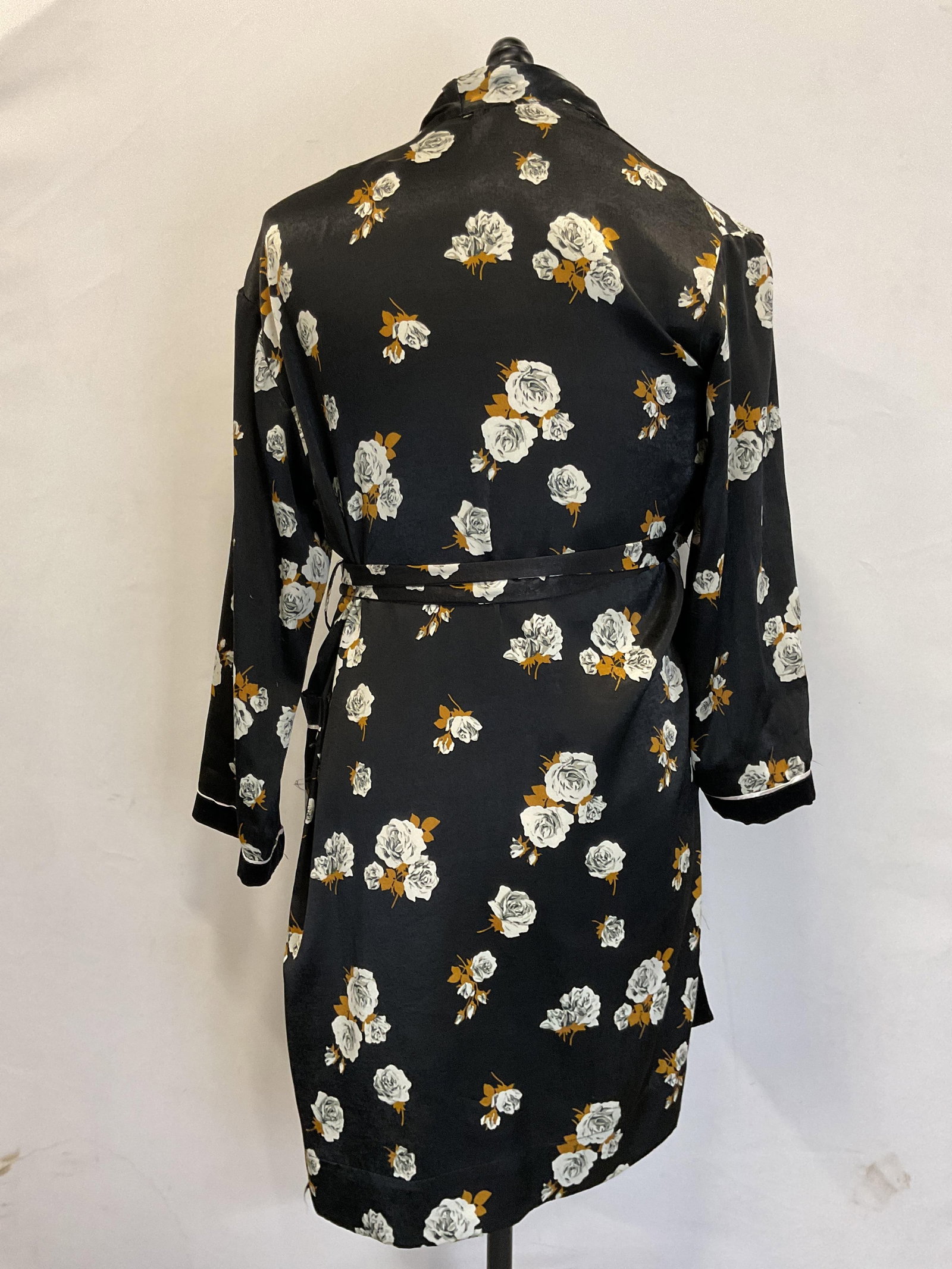 Zara basic collection floral robe - 3