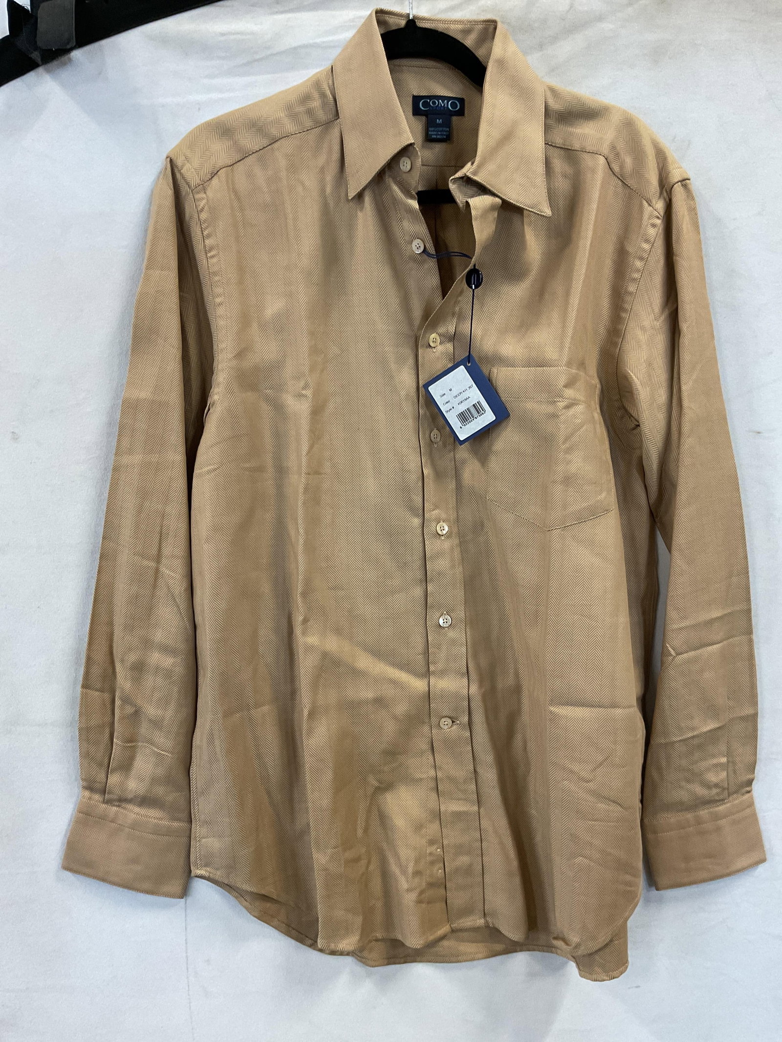 Como herringbone button down shirt NWT - 4