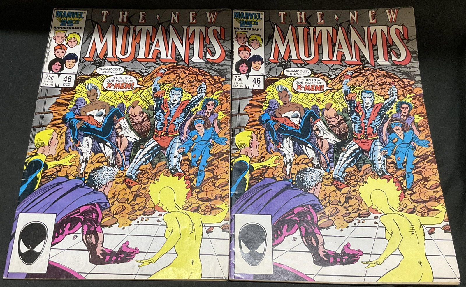 Lt2 Copies 86 Marvel The New Mutants #46 Comic Bks (1 of 12)