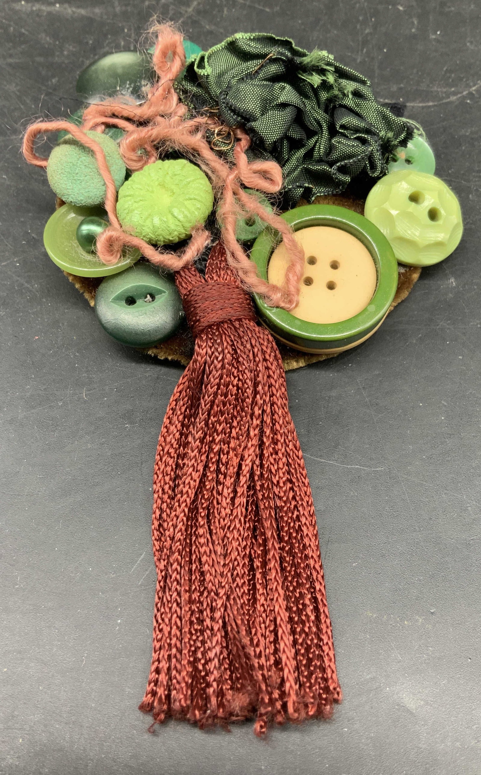 Arts and crafts Statement Brooch Jewelry