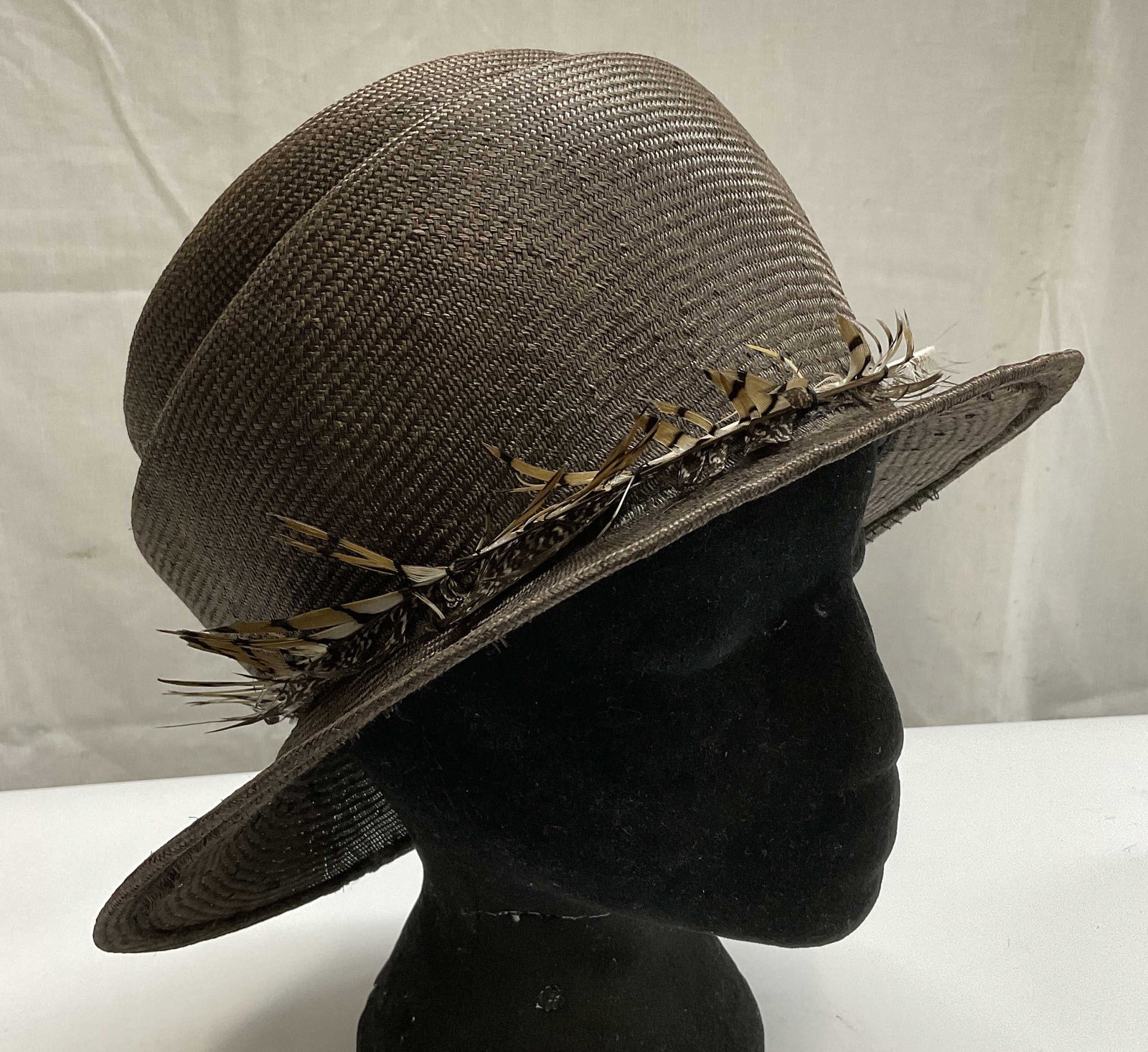 Naftali Abenaim Millinery Straw Hat (1 of 9)