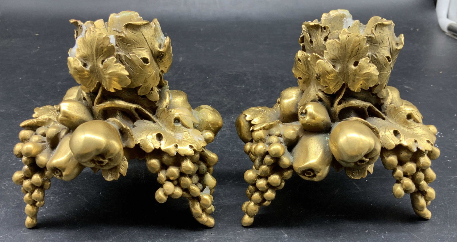 MMA French Style Pr Gilt Bronze Candlesticks
