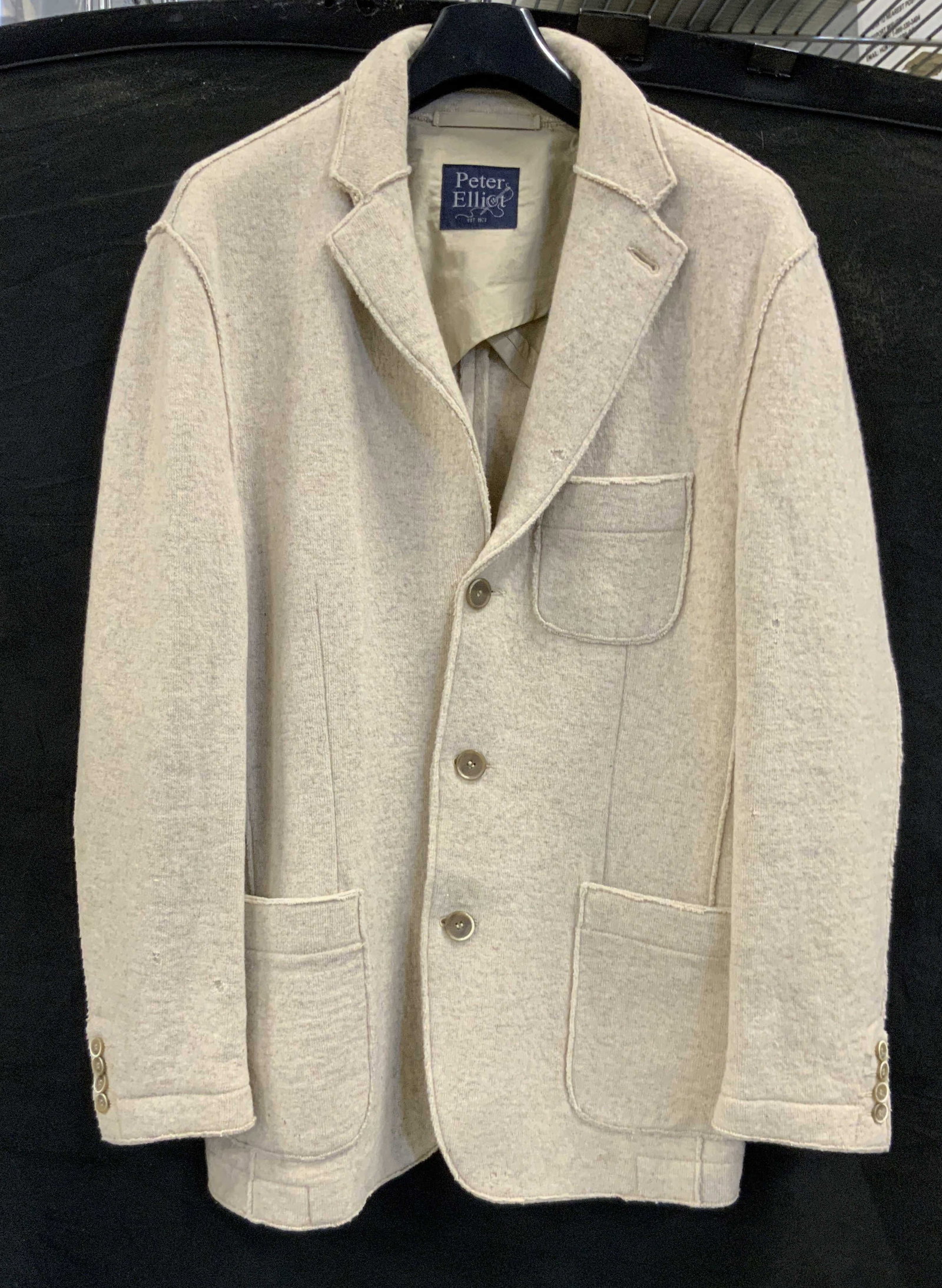 Peter Elliot wool coat made in Italy (1 of 7)