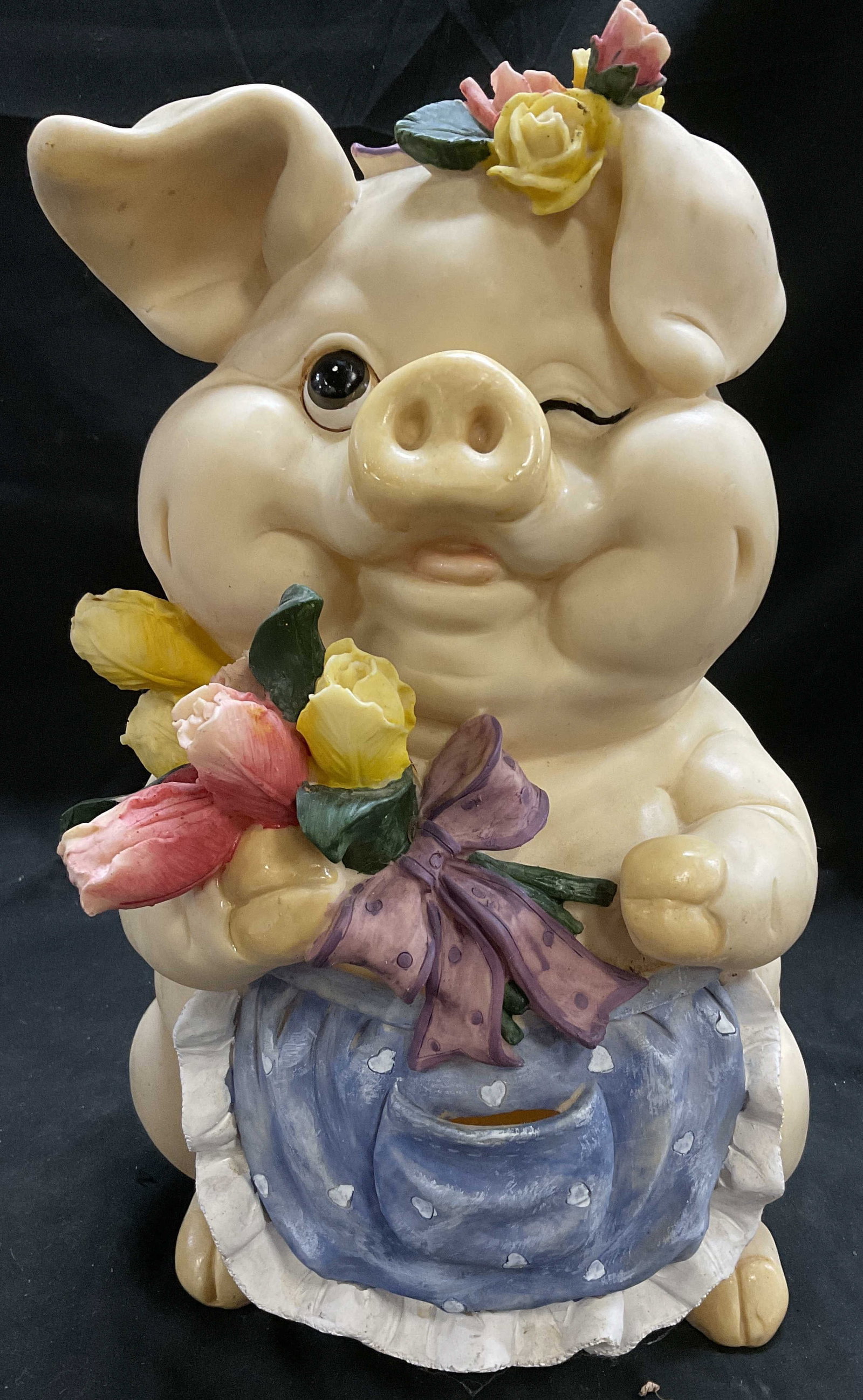 Decorative Anthropomorphic Pig Piggy Bank (1 of 8)