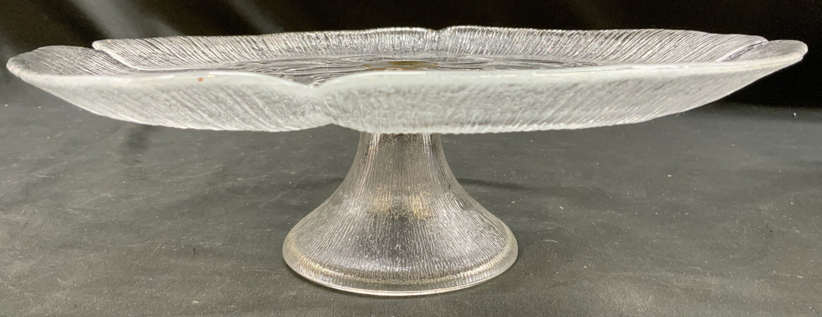 Vtg DANSK Glass Cake Dish NIB (1 of 7)