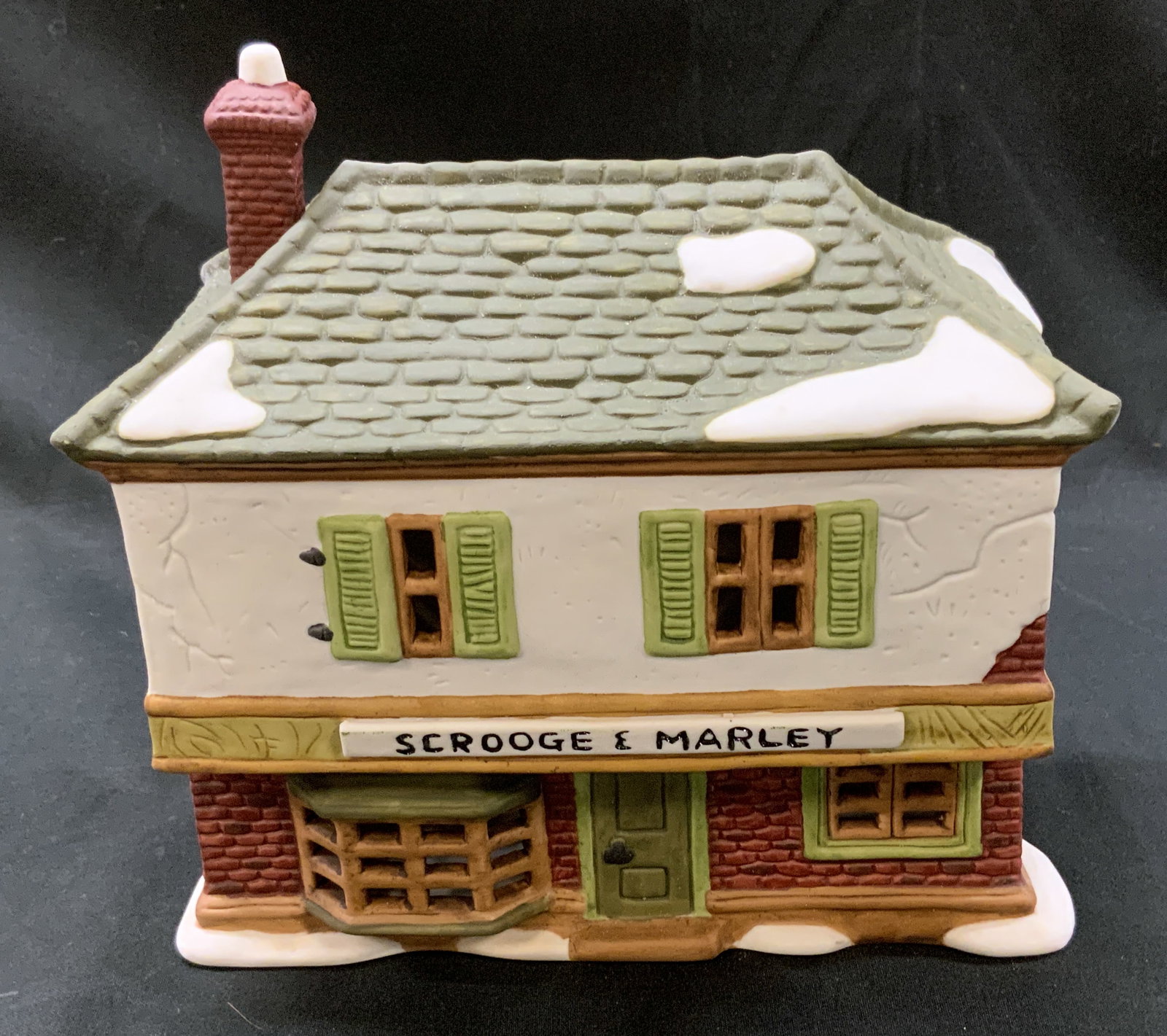 Vtg Dept. 56 Porc. Dickens Village House NIB (1 of 8)