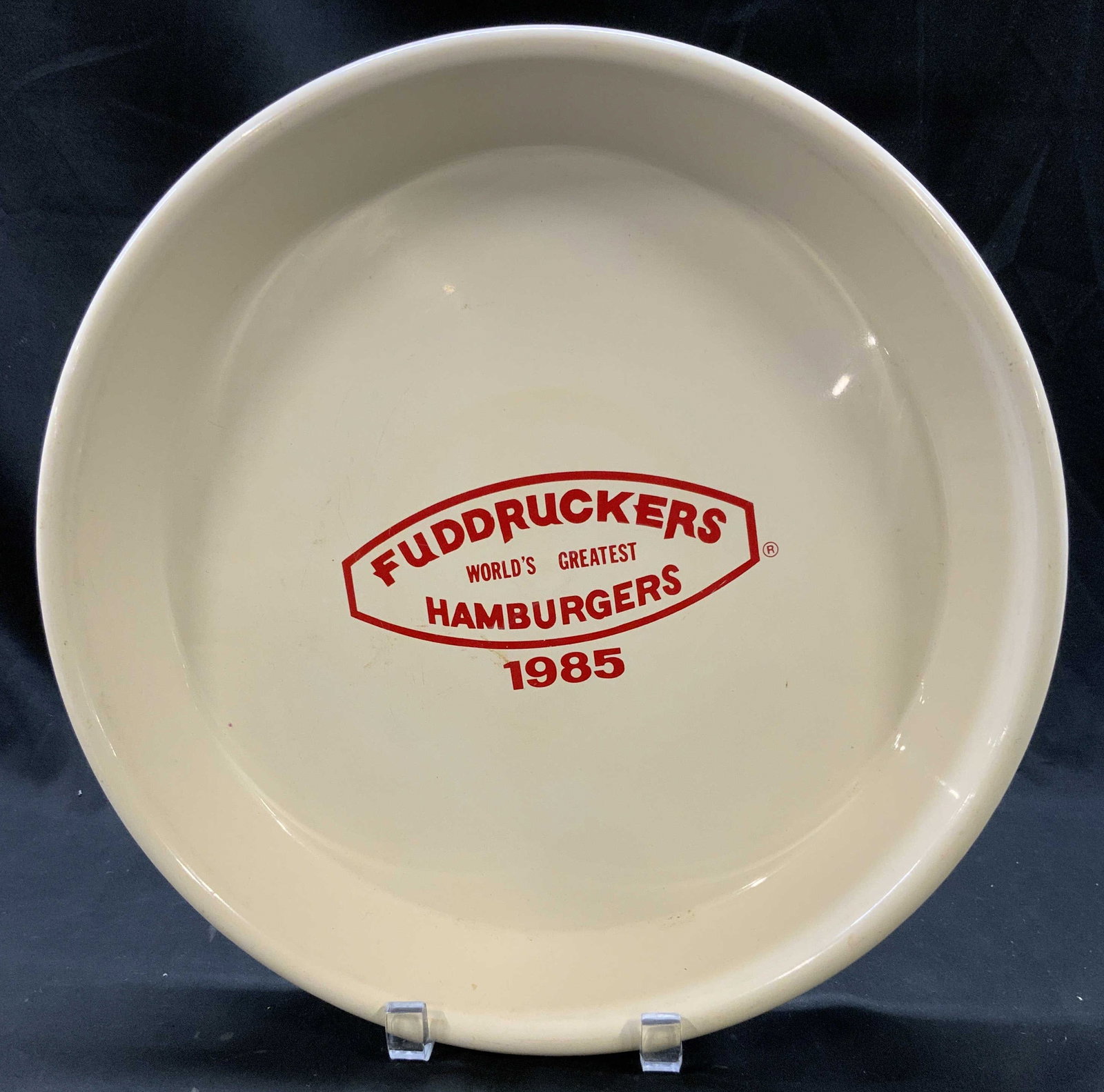 Vtg 1985 Fuddruckers Restaurant Serving Tray (1 of 5)
