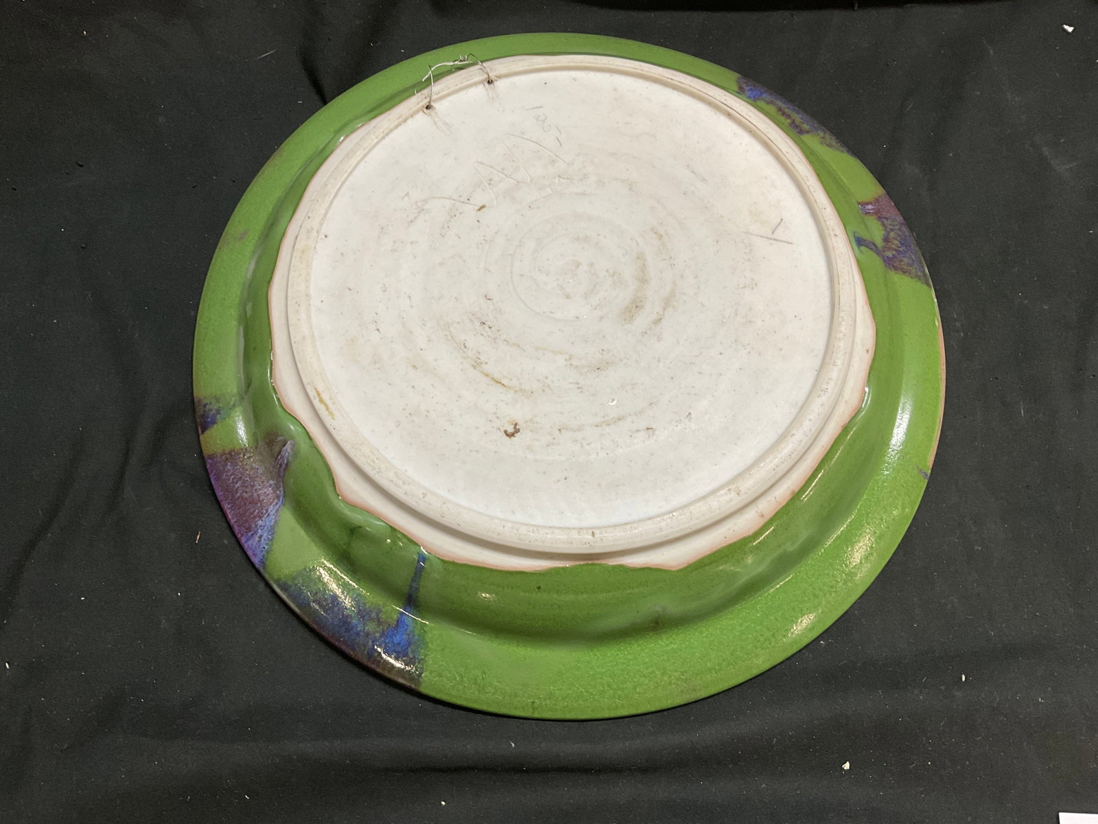 SIGNED Studio Art Pottery Serving Platter - 5
