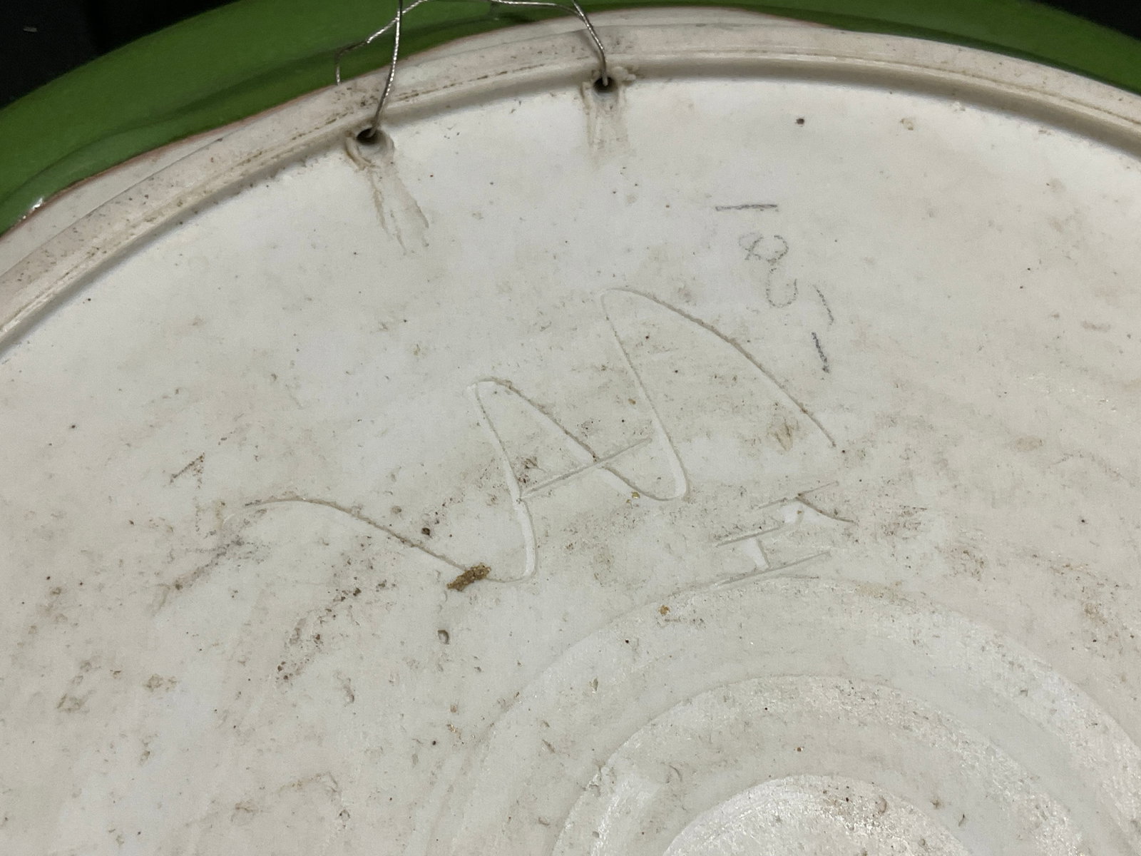 SIGNED Studio Art Pottery Serving Platter - 6