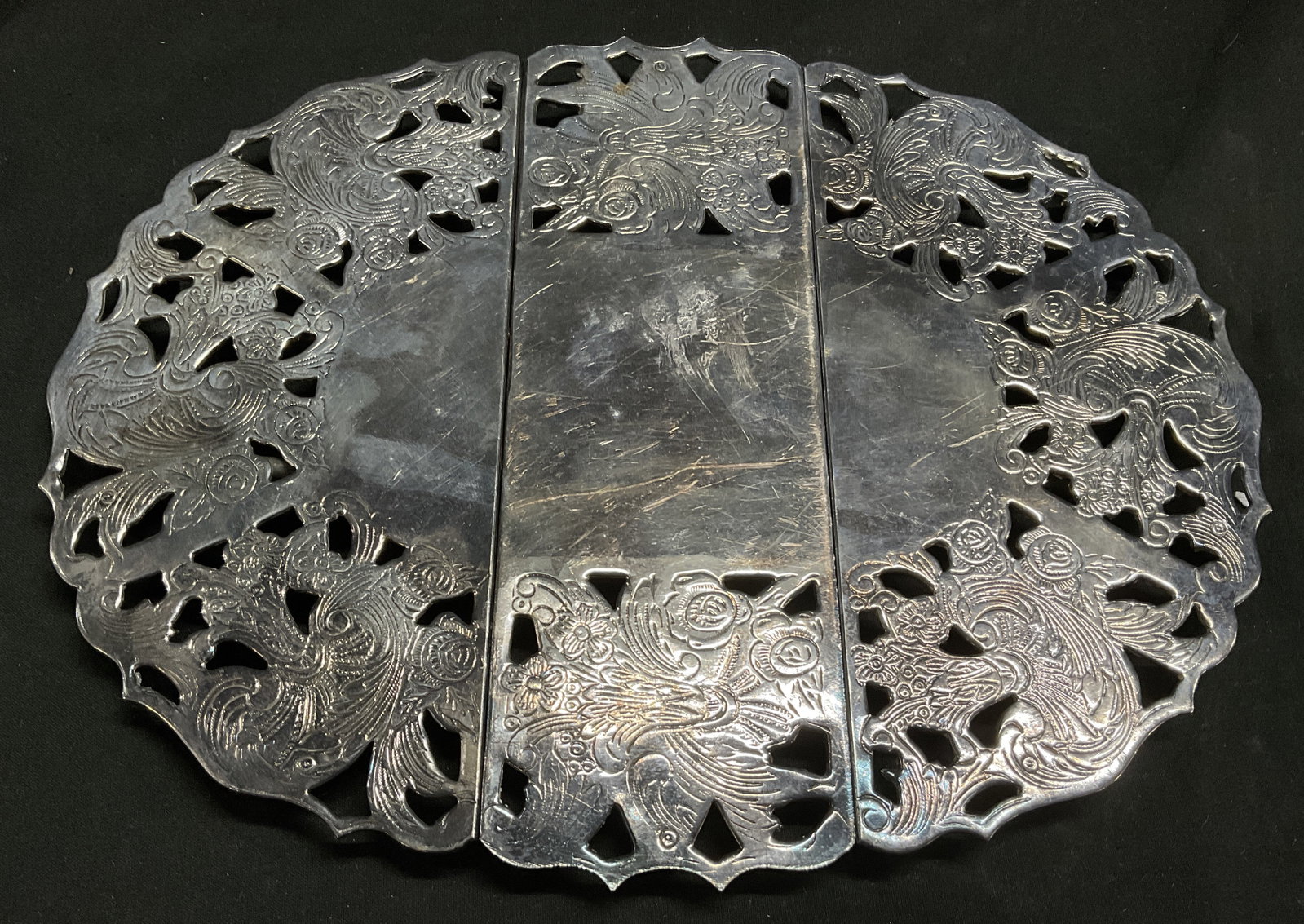 VTG Raimond Silver-Plated Expandable Trivet (1 of 6)