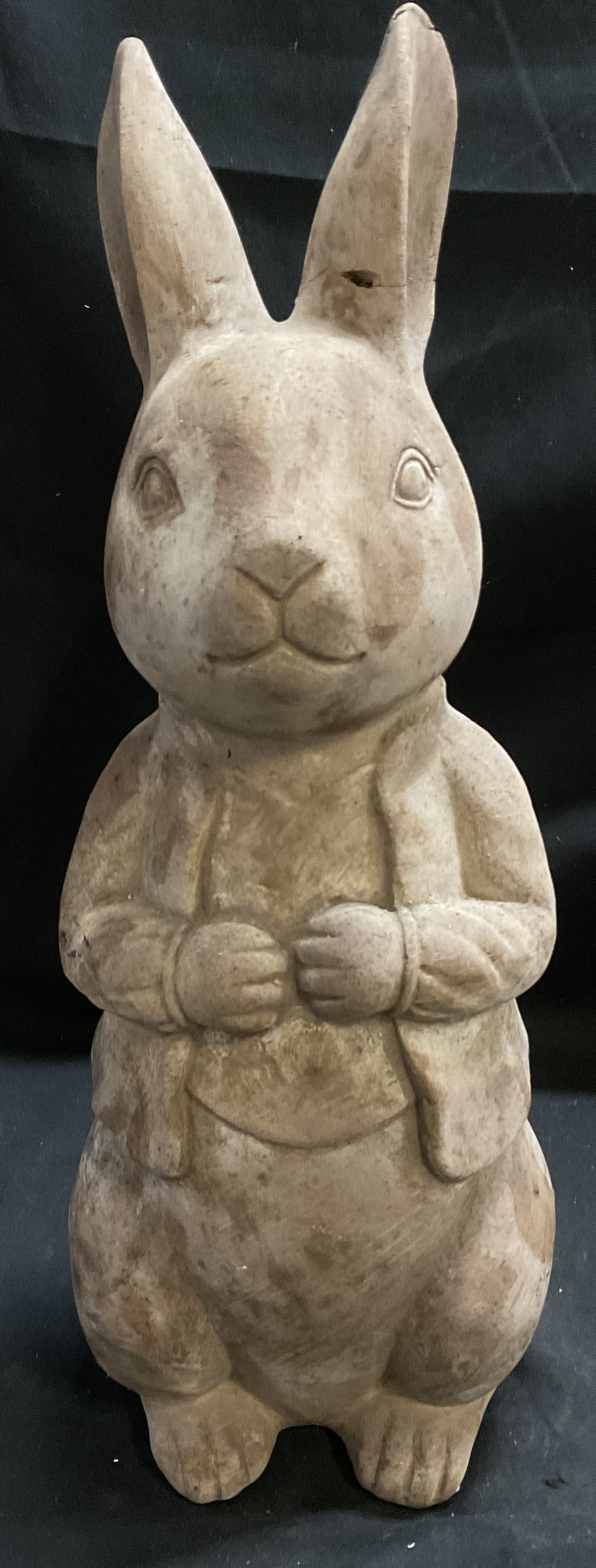 VTG Cast Terracotta Peter Rabbit-Inspired Statue (1 of 7)