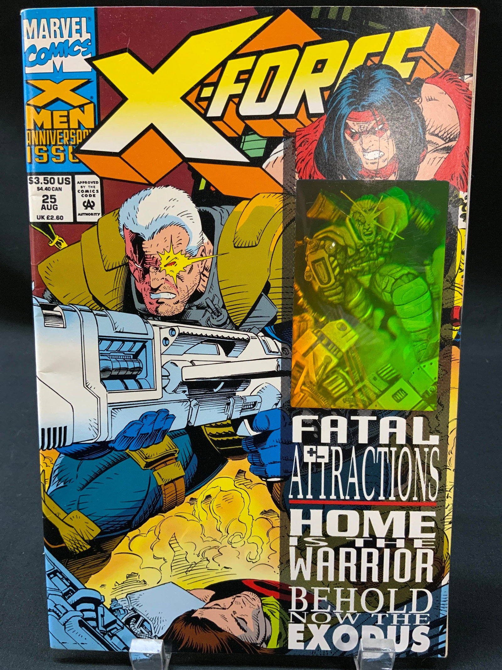 Vtg 1993 Marvel X Force Pt 2 Comic Bk #25 (1 of 11)