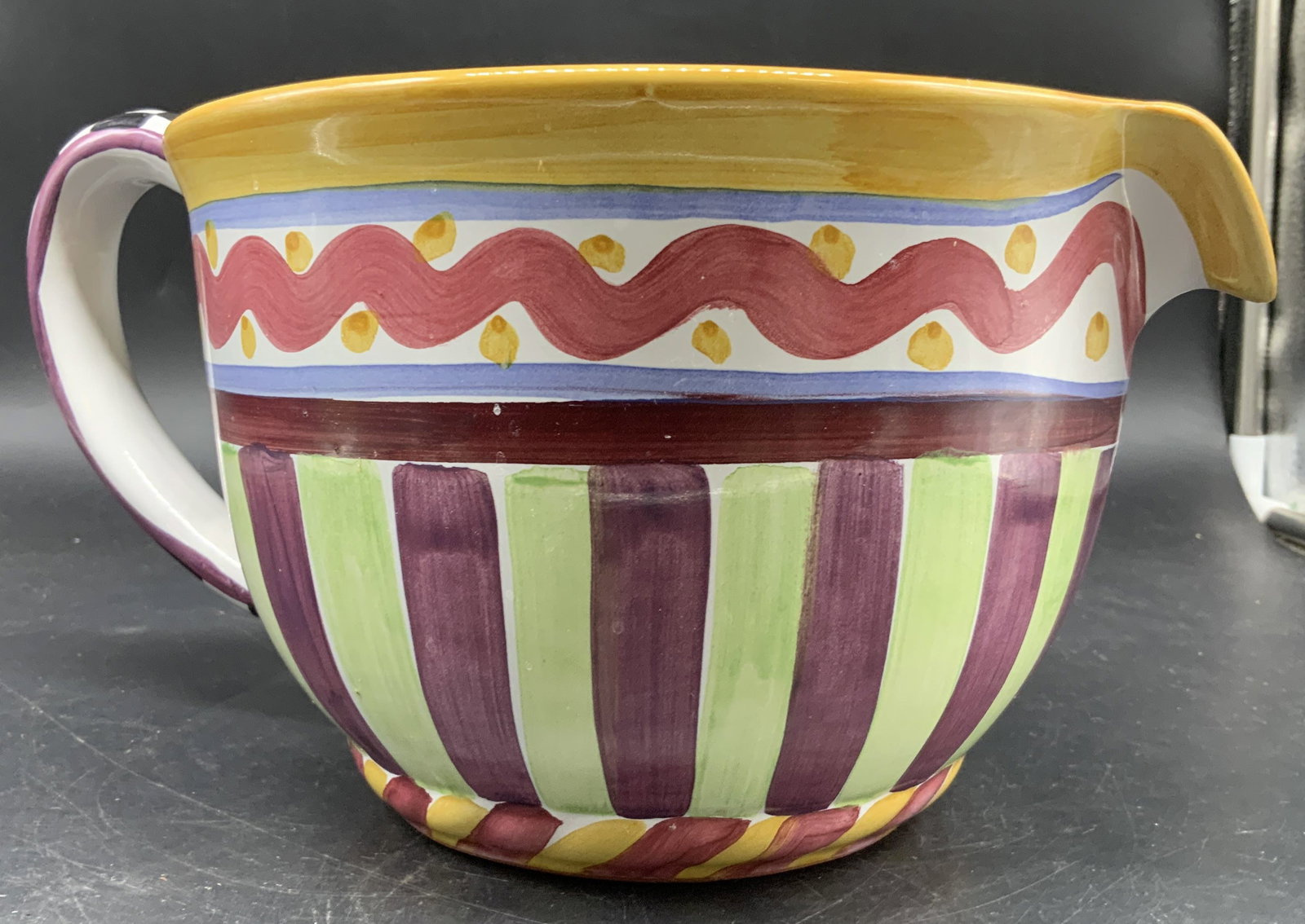 McKenzie-Childs Piccadilly Batter Bowl (1 of 8)