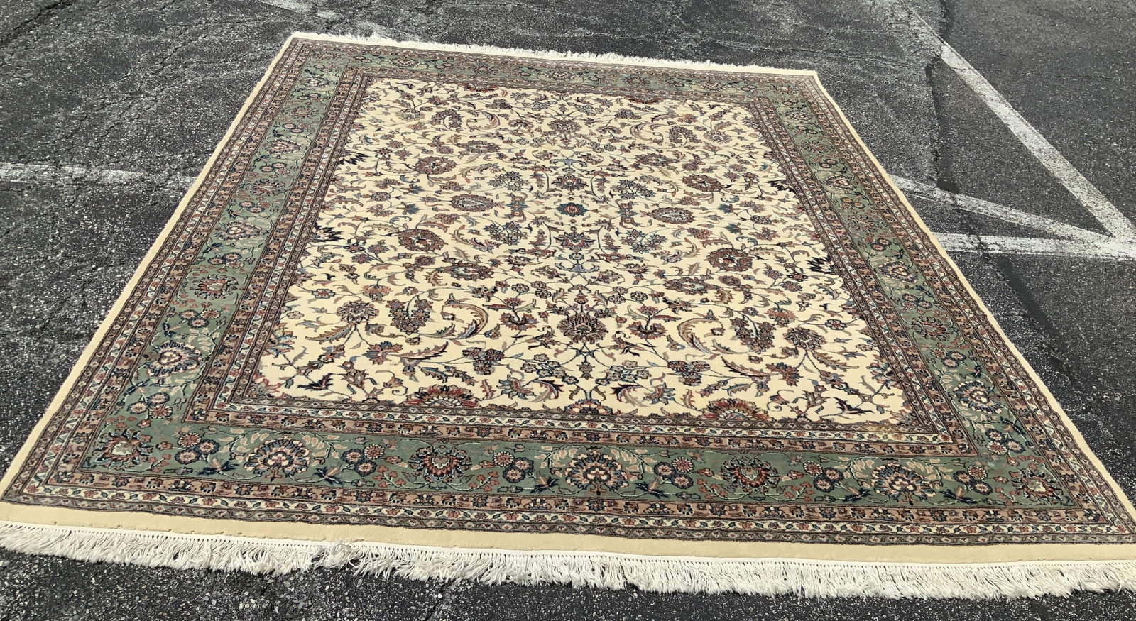 KARASTAN Tabriz Design Wool Carpet (1 of 8)