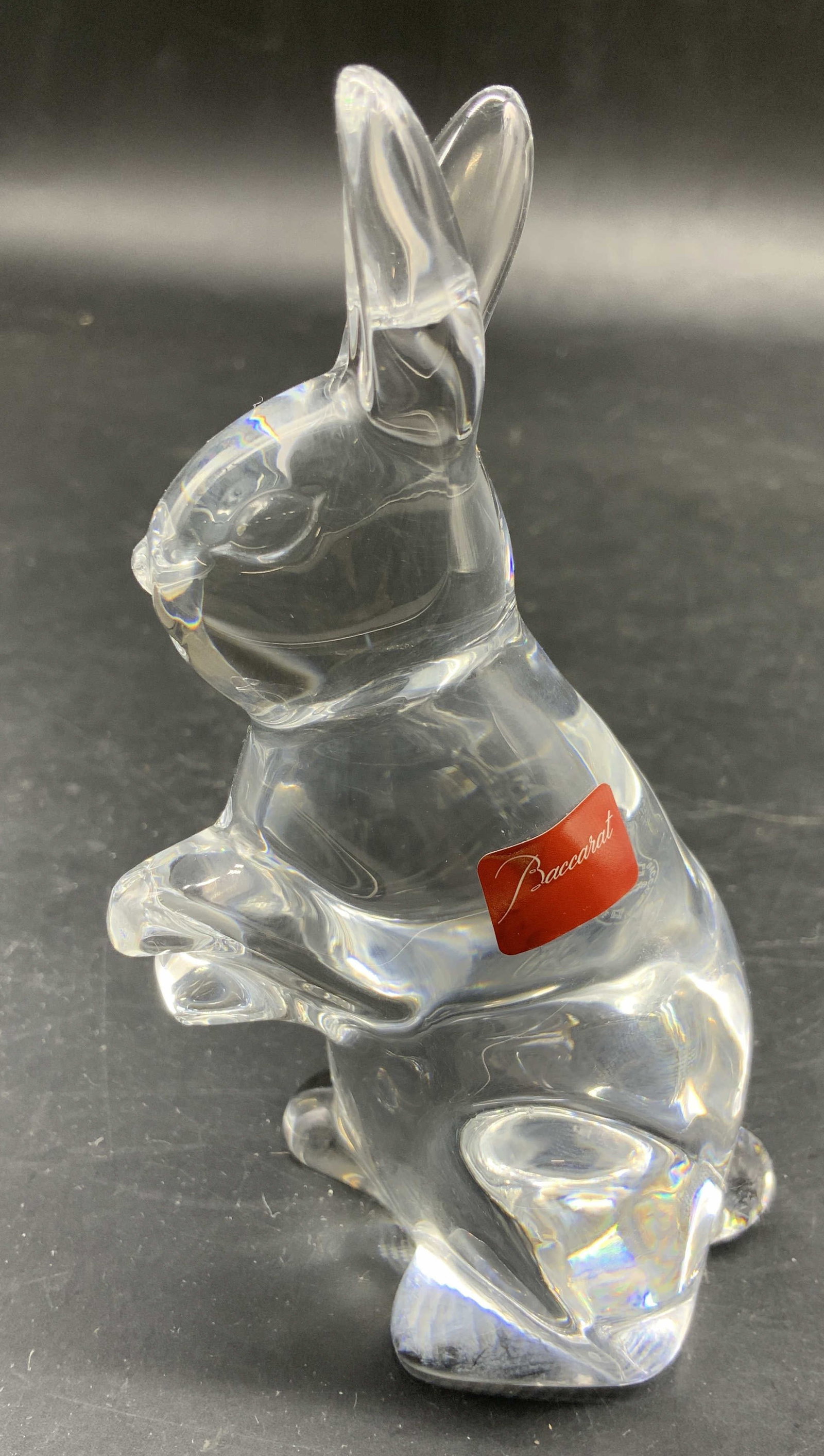 Baccarat Signed French Crystal Rabbit (1 of 8)