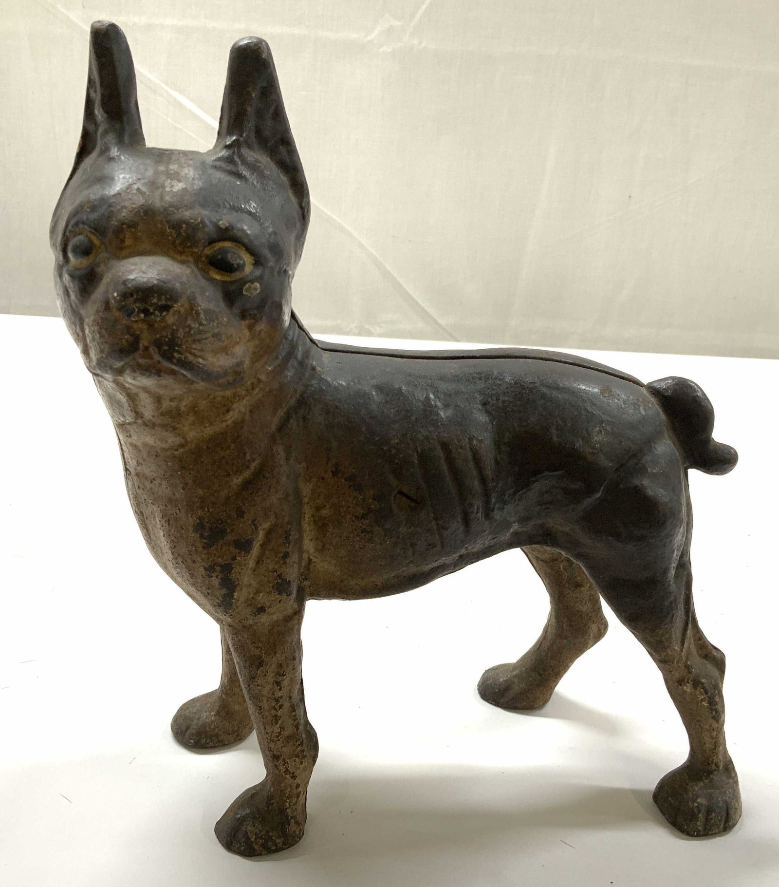 Antique Cast Iron Dog Doorstop (1 of 10)