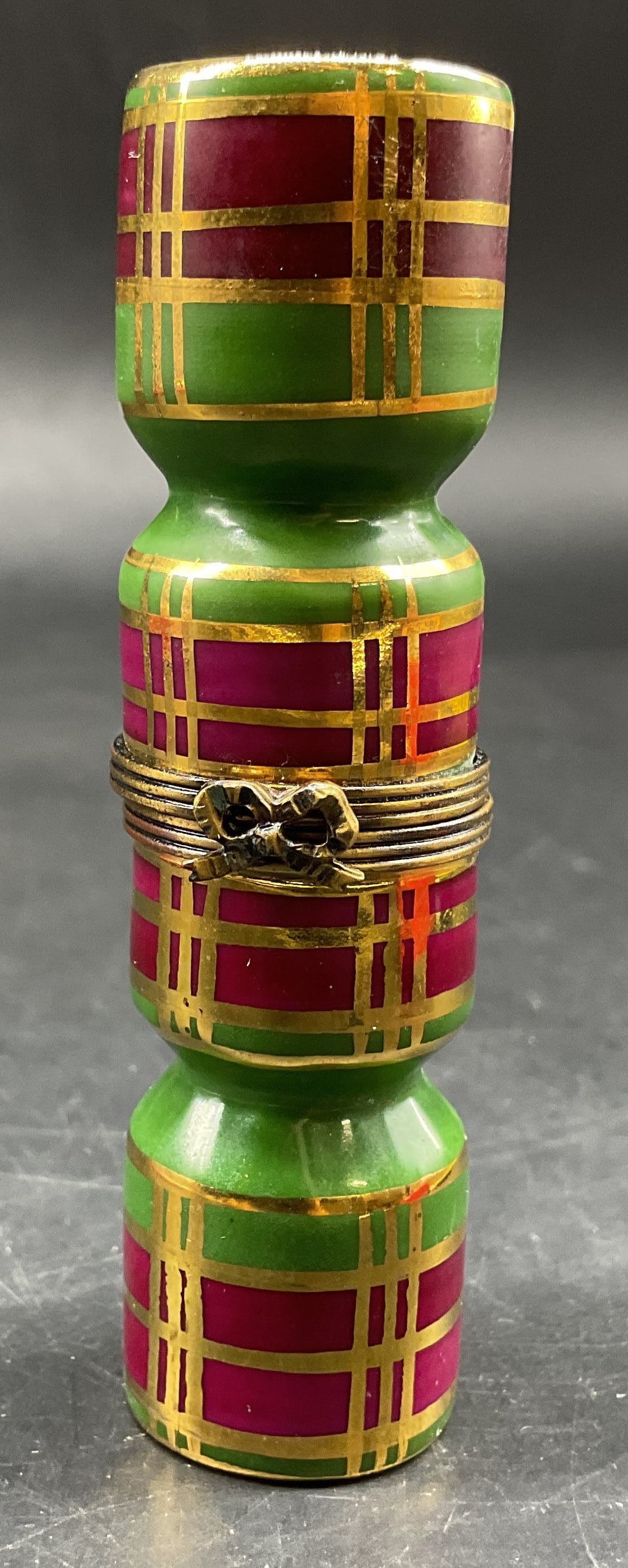 Limoges France Christmas Cracker Pill Box (1 of 7)