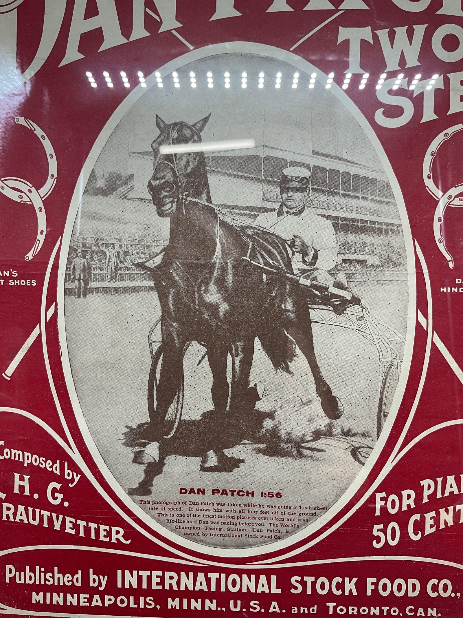 Antq Dan Patch Two Step Advertisement - 3