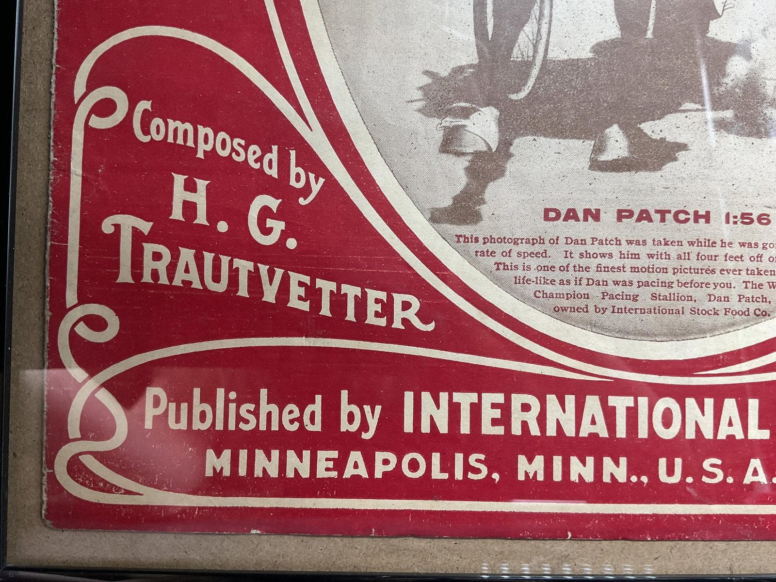 Antq Dan Patch Two Step Advertisement - 8