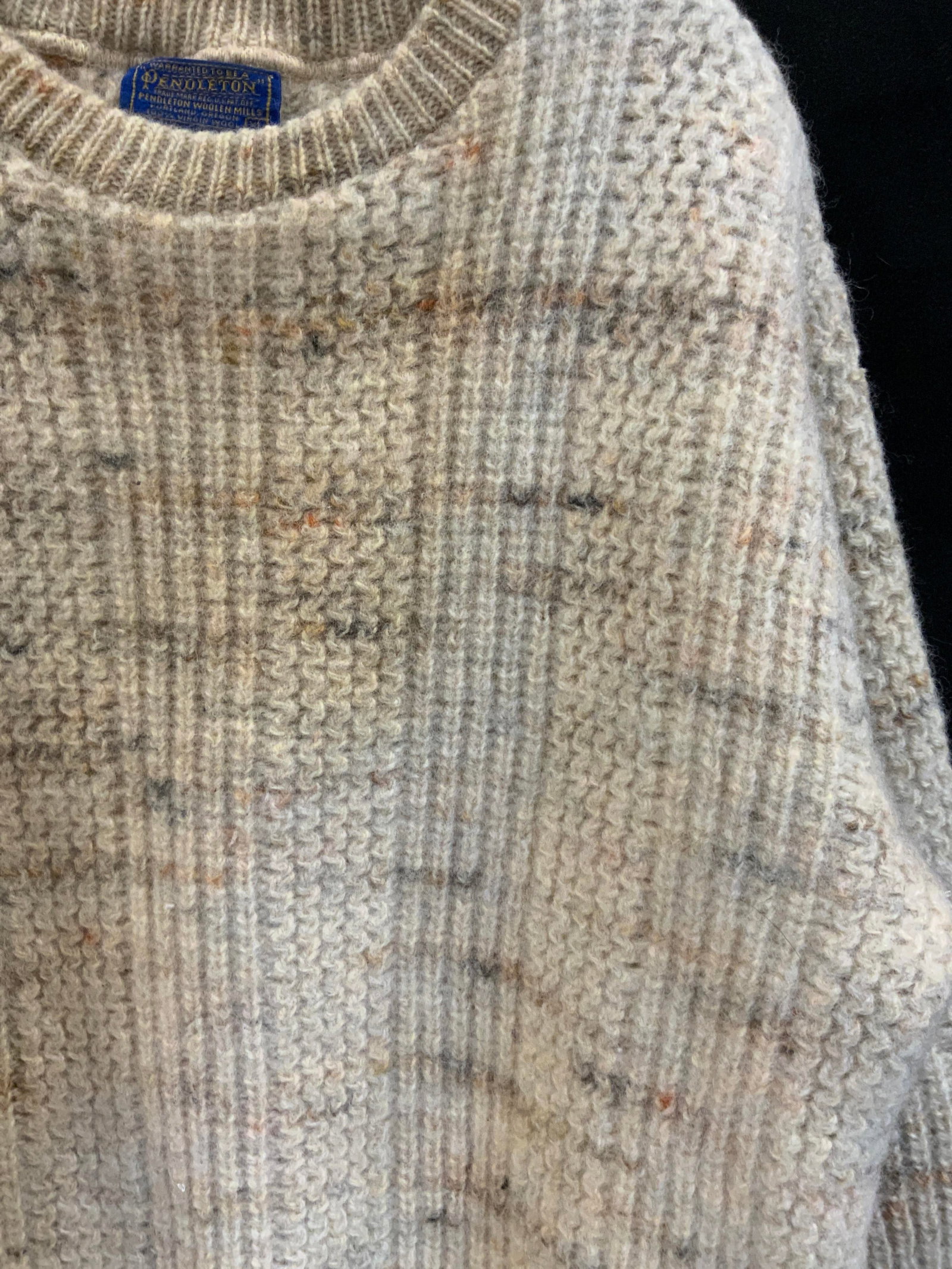 Pendleton wool knit sweater USA - 4