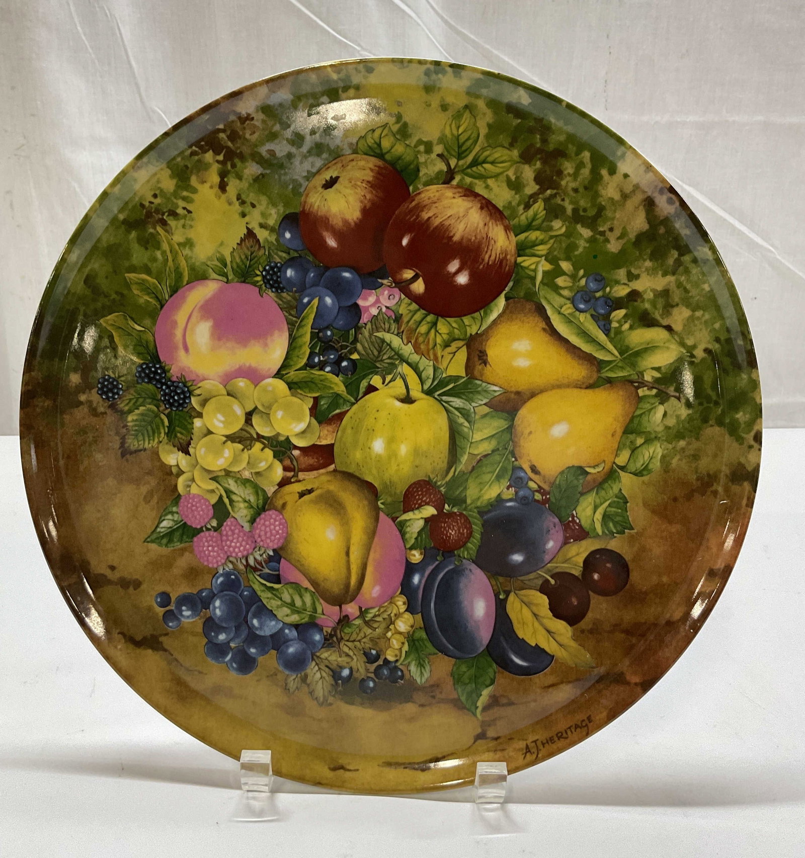 Rochard Limoges Porcelain Fruit Cake Plate France (1 of 10)