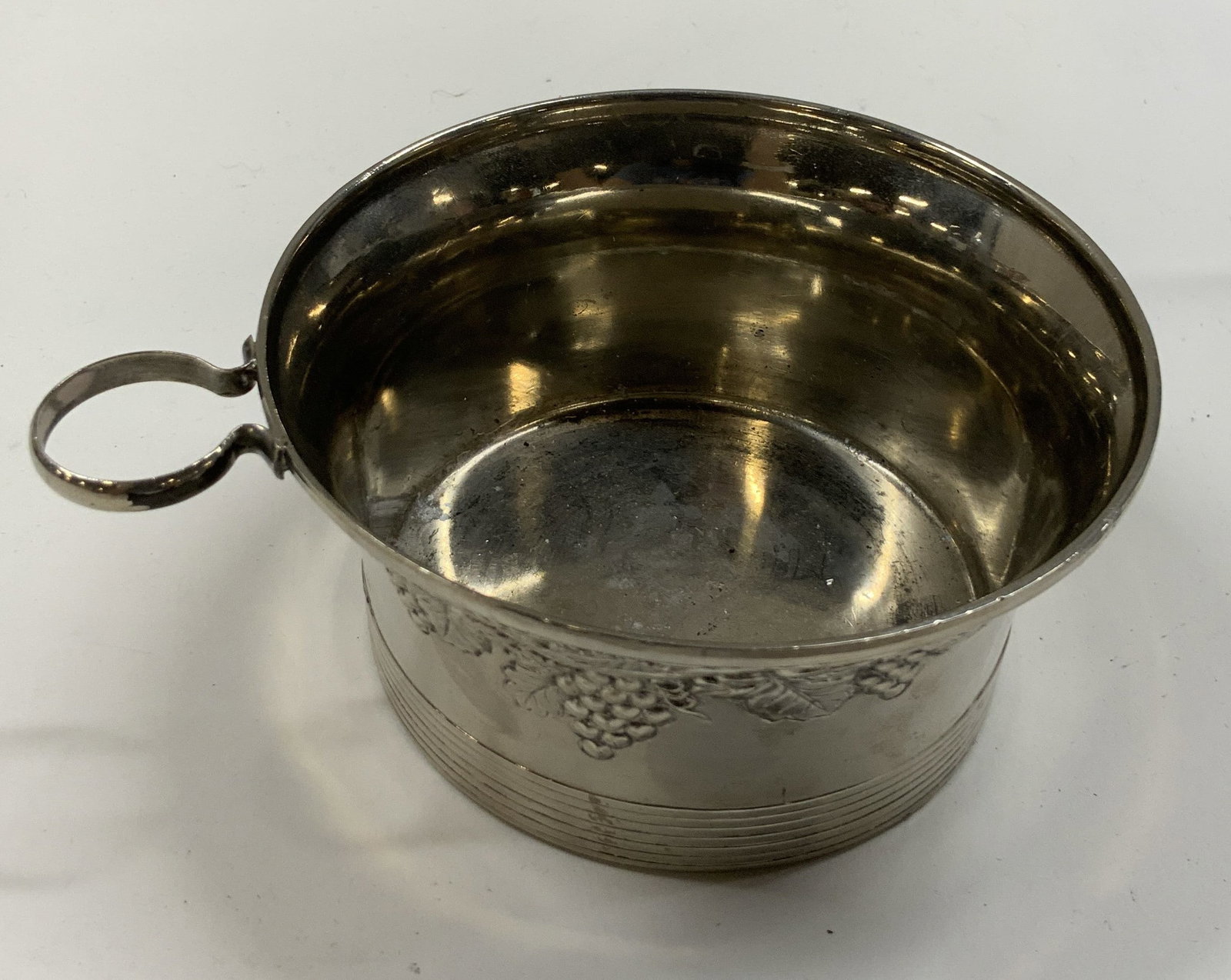 Vntg Silverplated wine/bottle coaster Japan (1 of 7)