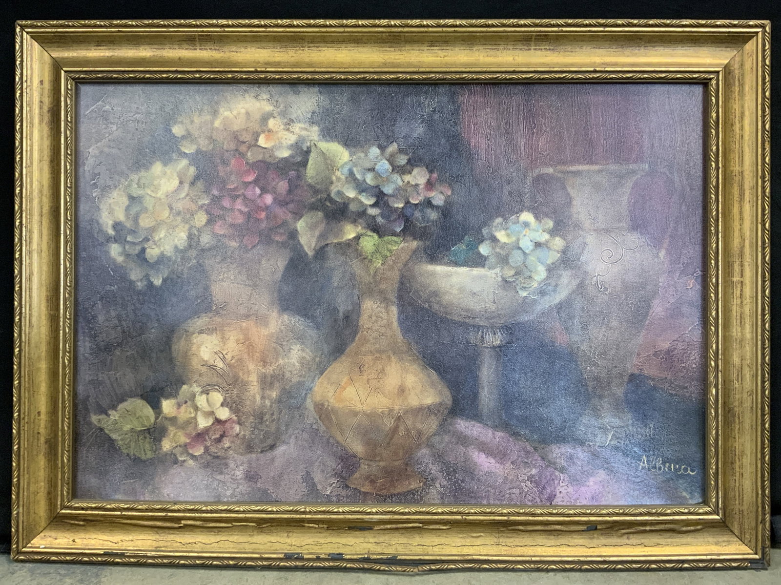 Vtg Still Life Oil Painting, Framed (1 of 8)