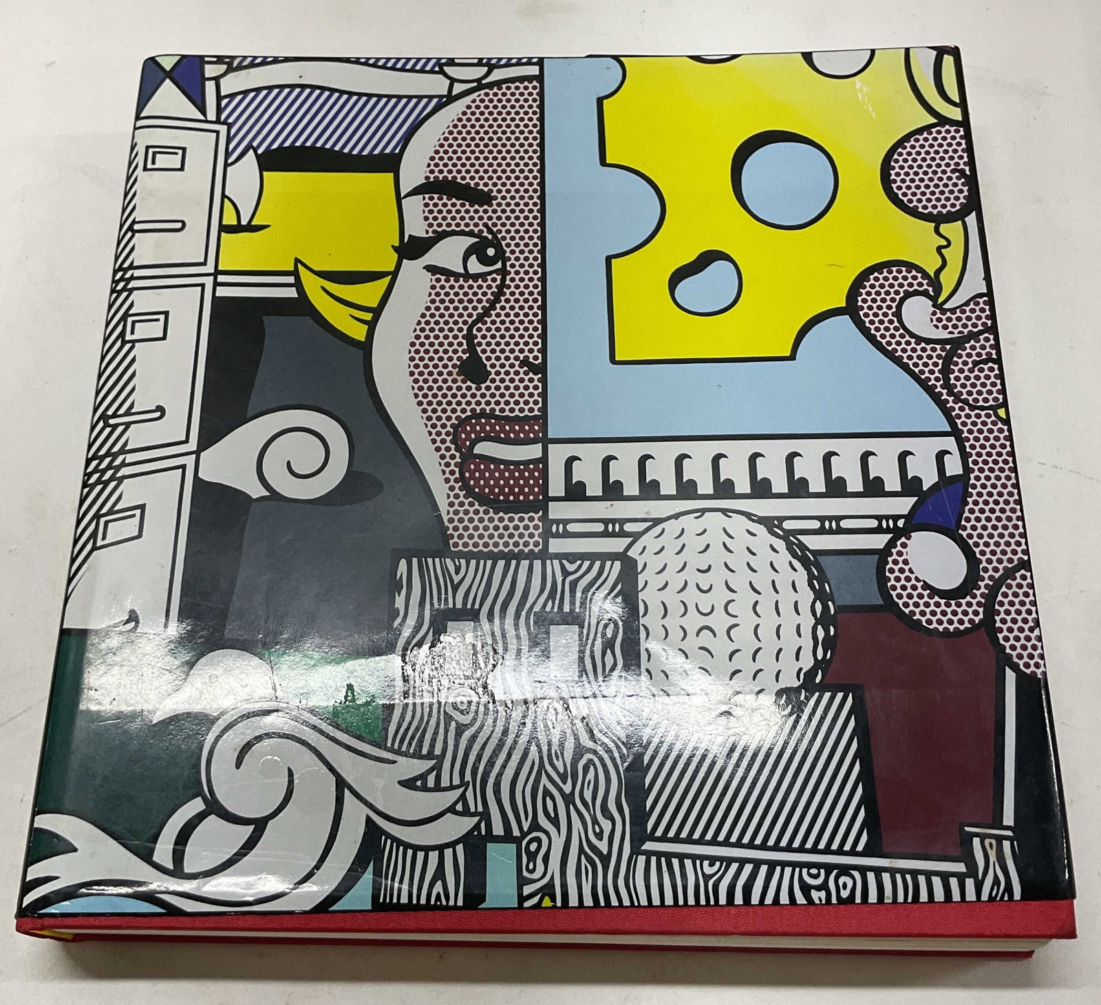 1993 Roy Lichtenstein Illus Bk Waldman+: Roy Lichtenstein by Diane Waldman. Published by Guggenheim Museum, 1993. Hard cover book with illustrated cover. Contains illustrations. Roy Lichtenstein (b.1923-1997) was a pioneering Pop Art figure 