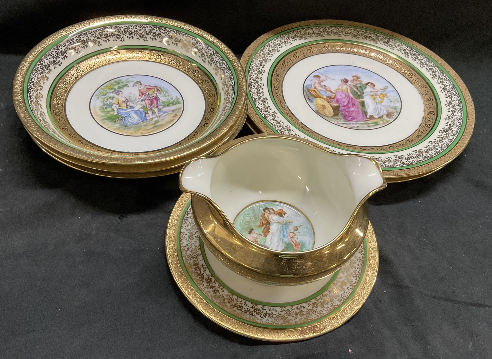 St6 VTG Royal China Limoges Tableware FRANCE (1 of 11)