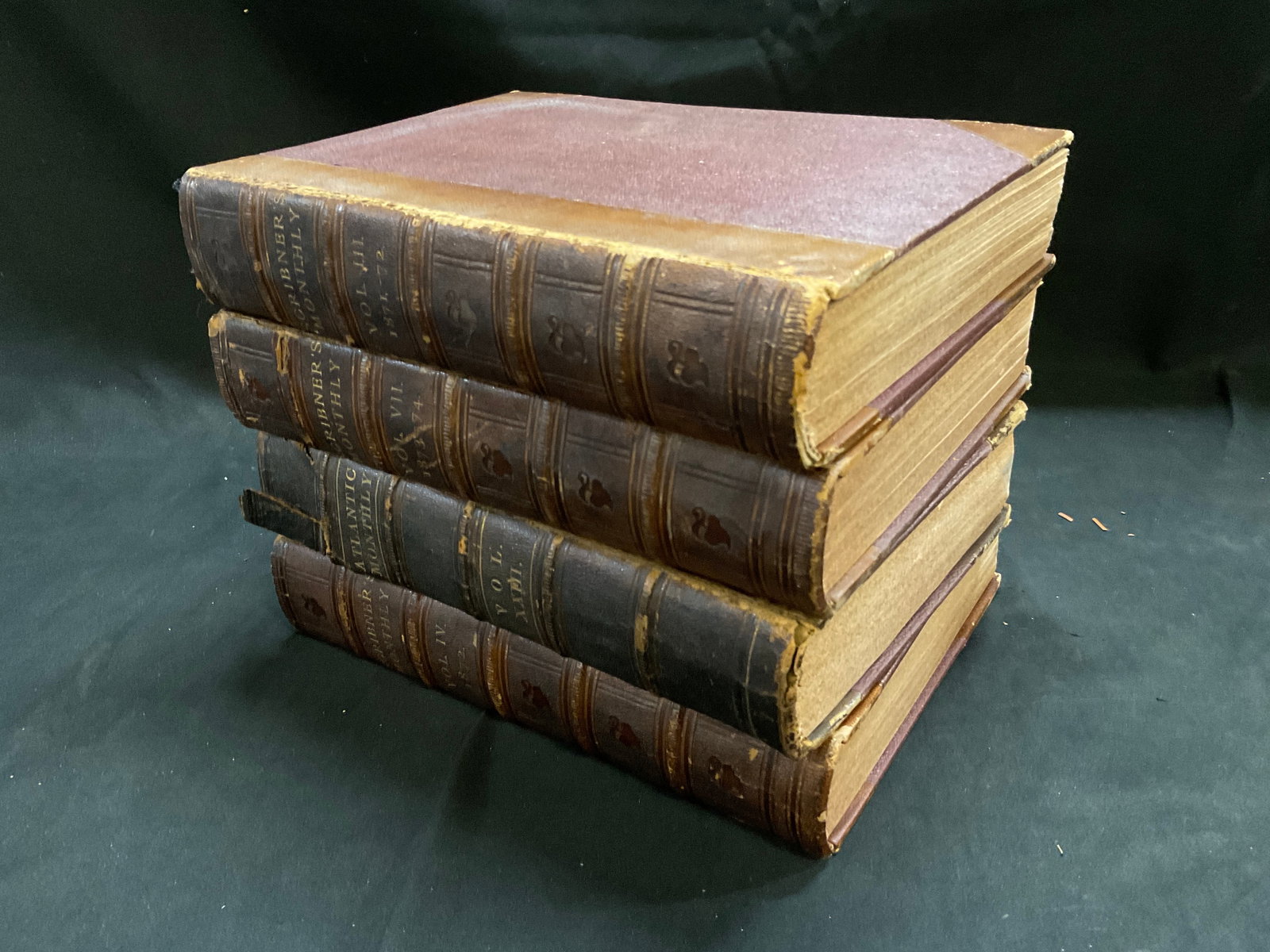 Lt4 ANTIQUE ILLUS Scribners+ Magazines - 3