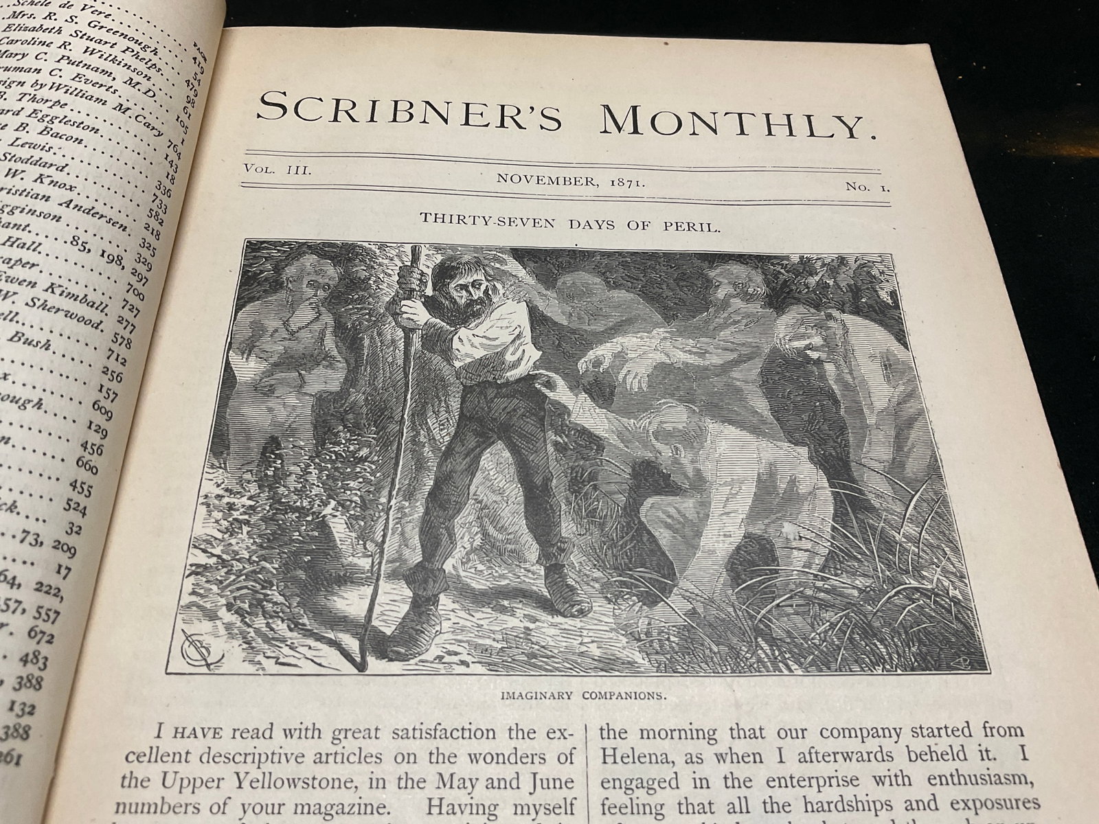 Lt4 ANTIQUE ILLUS Scribners+ Magazines - 4