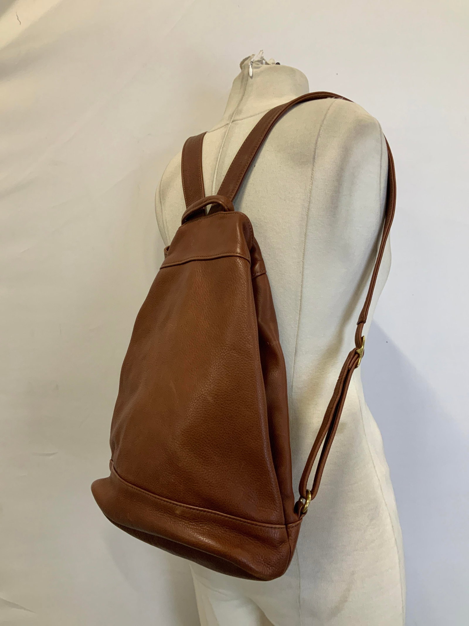 Sven Berkeley Brown Leather Backpack USA - 3