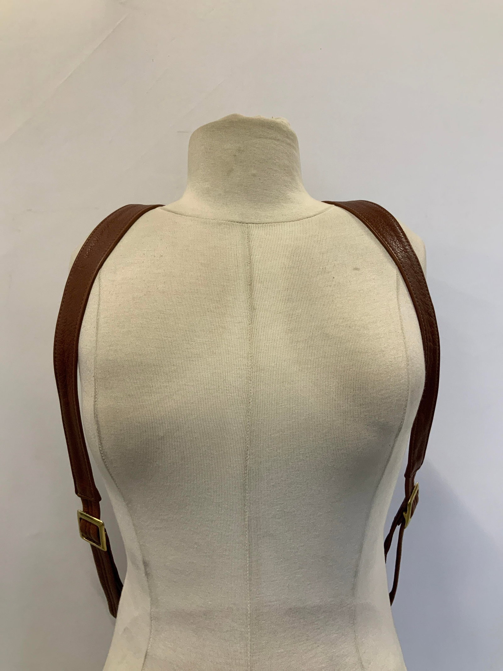 Sven Berkeley Brown Leather Backpack USA - 4