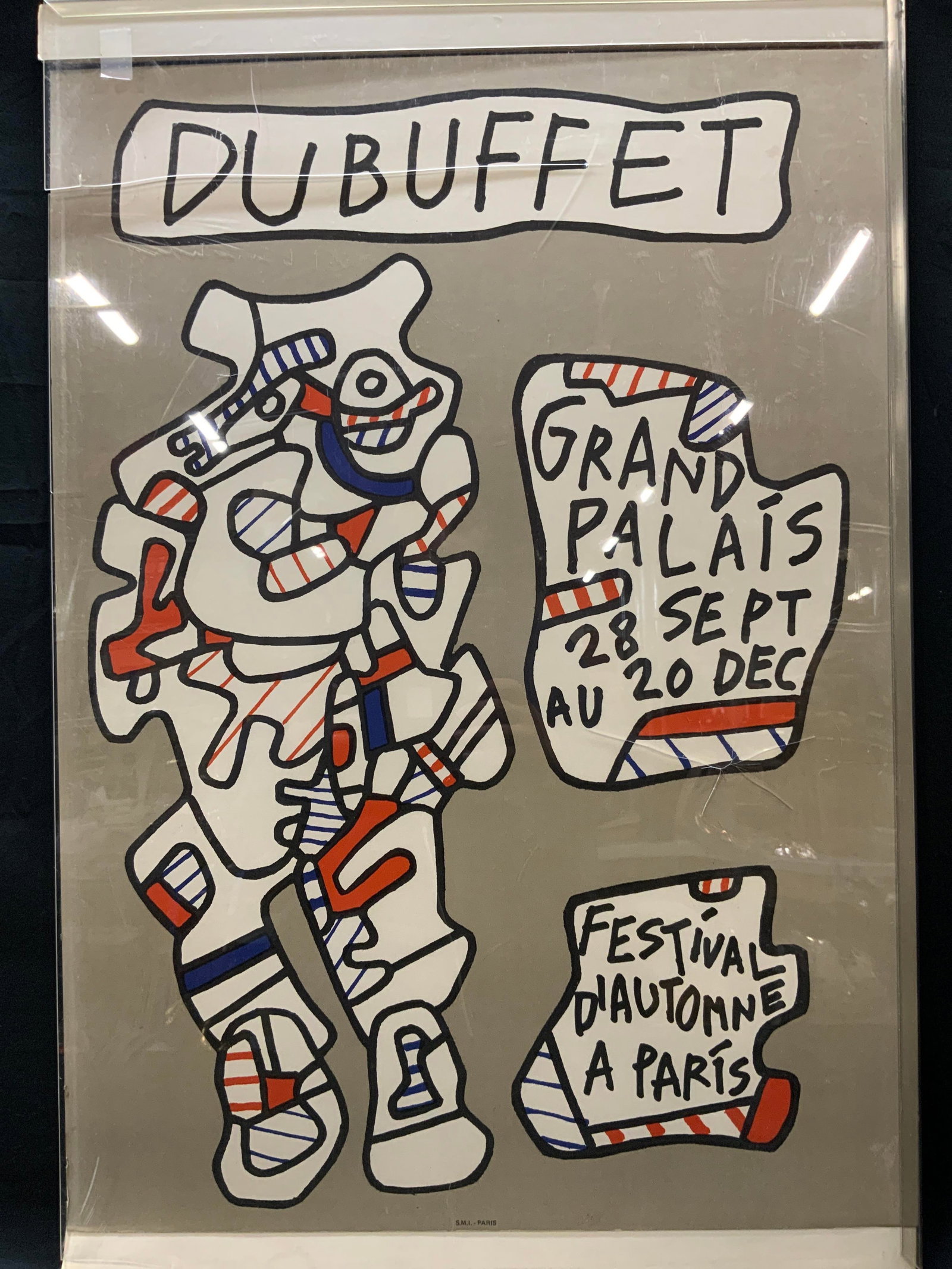 Vtg Jean Dubuffet 1973 Litho Poster (1 of 6)