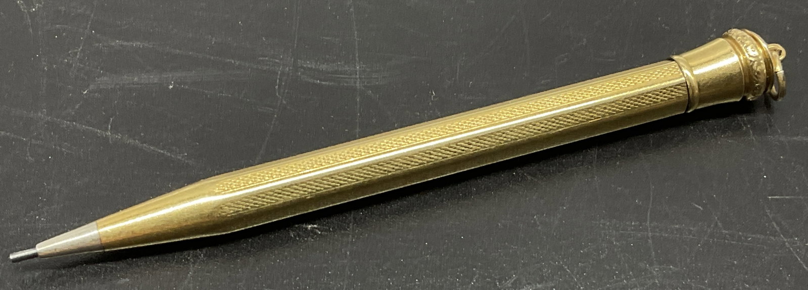 14K 10.9g GOLD Art Deco Sty Mechanical Pencil (1 of 6)