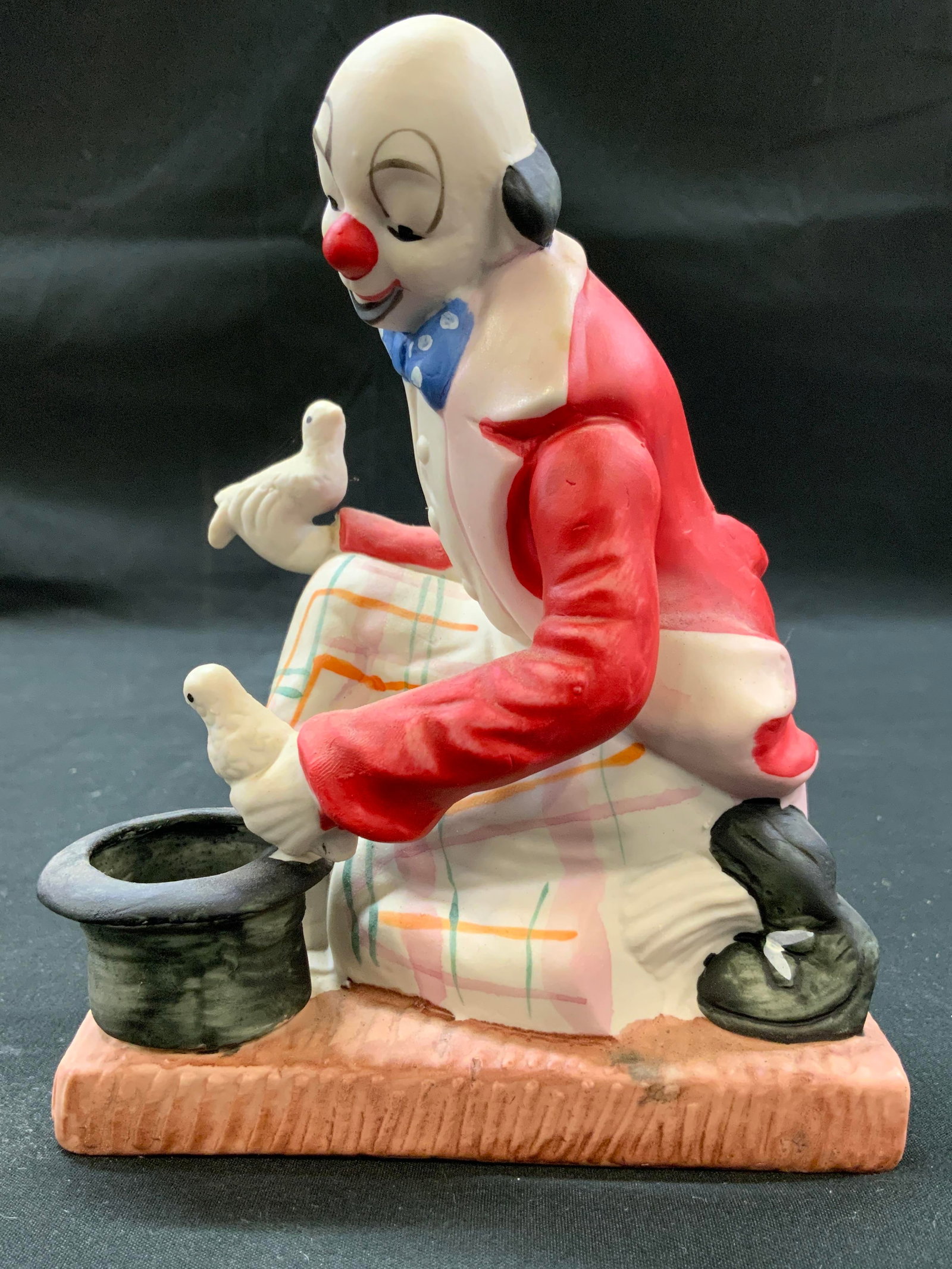 Vtg Price Products Clown Magician Figurine (1 of 5)