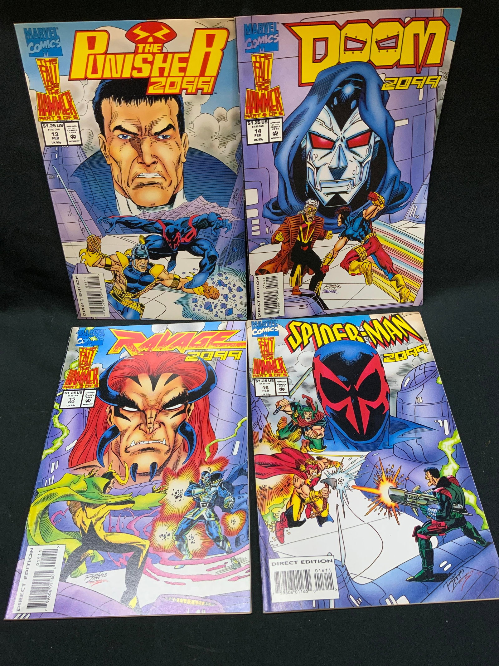 Vtg 90s Lt5 Marvel 2099 Series Comic Books (1 of 12)