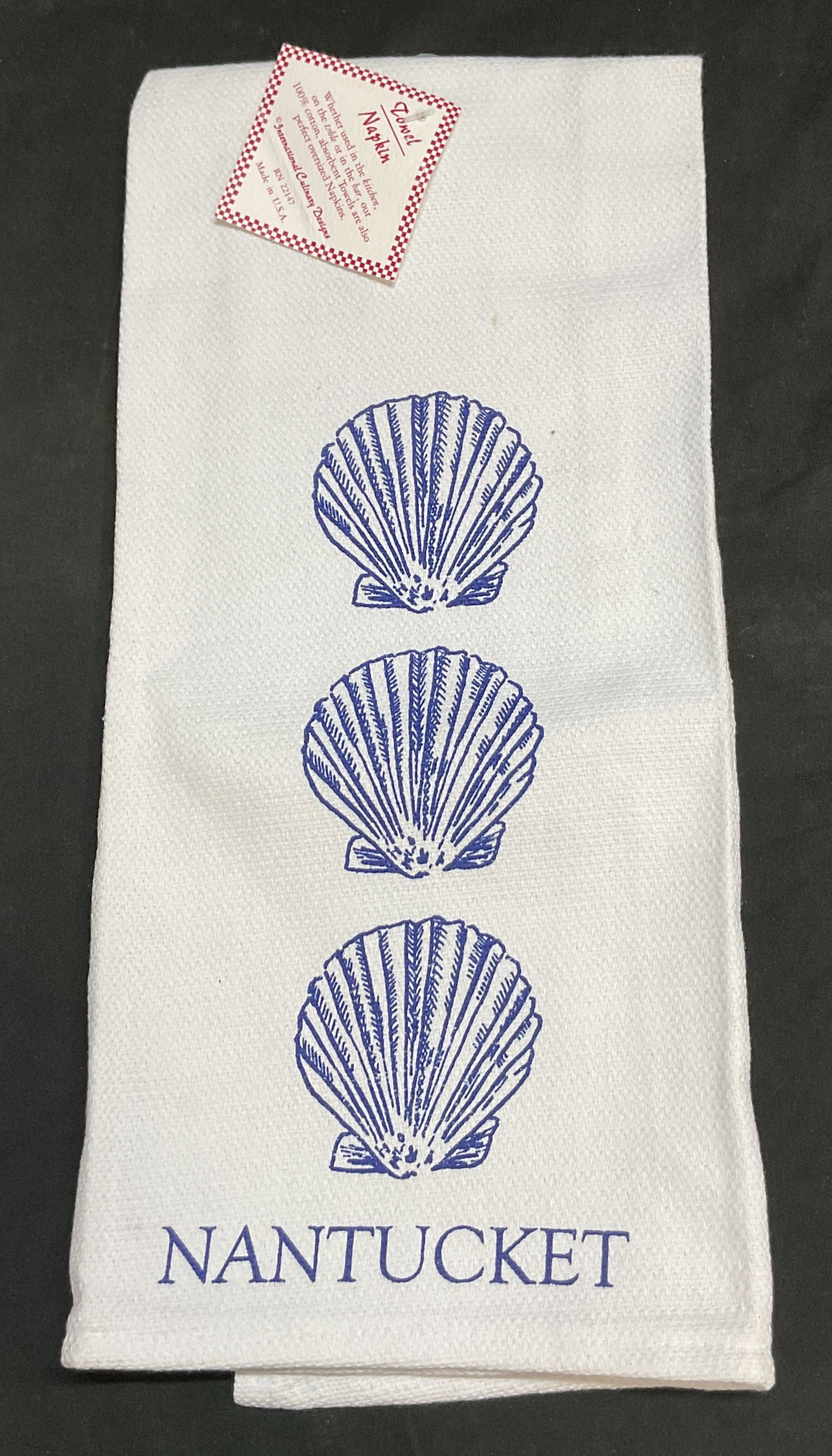 Inter Culinary Designs Towel Napkin USA NWT (1 of 7)