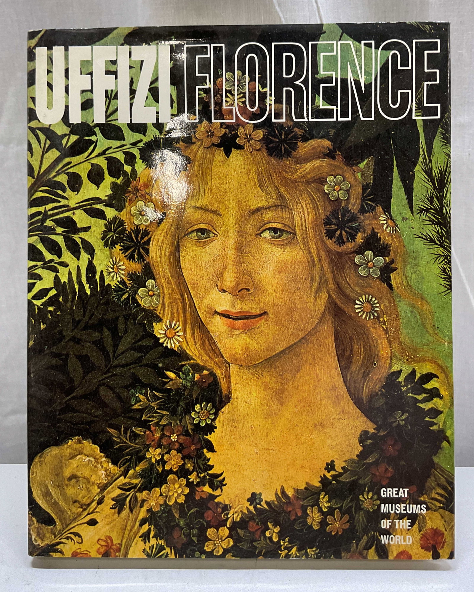 1968 Uffizi Florence Illustrated Book+: Uffizi Florence. Published by Newsweek Great Museums Of The World, 1968. Book trade distribution by Simon and Schuster. Hard cover book with illustrated cover. Contains illustrations. Measures approx 