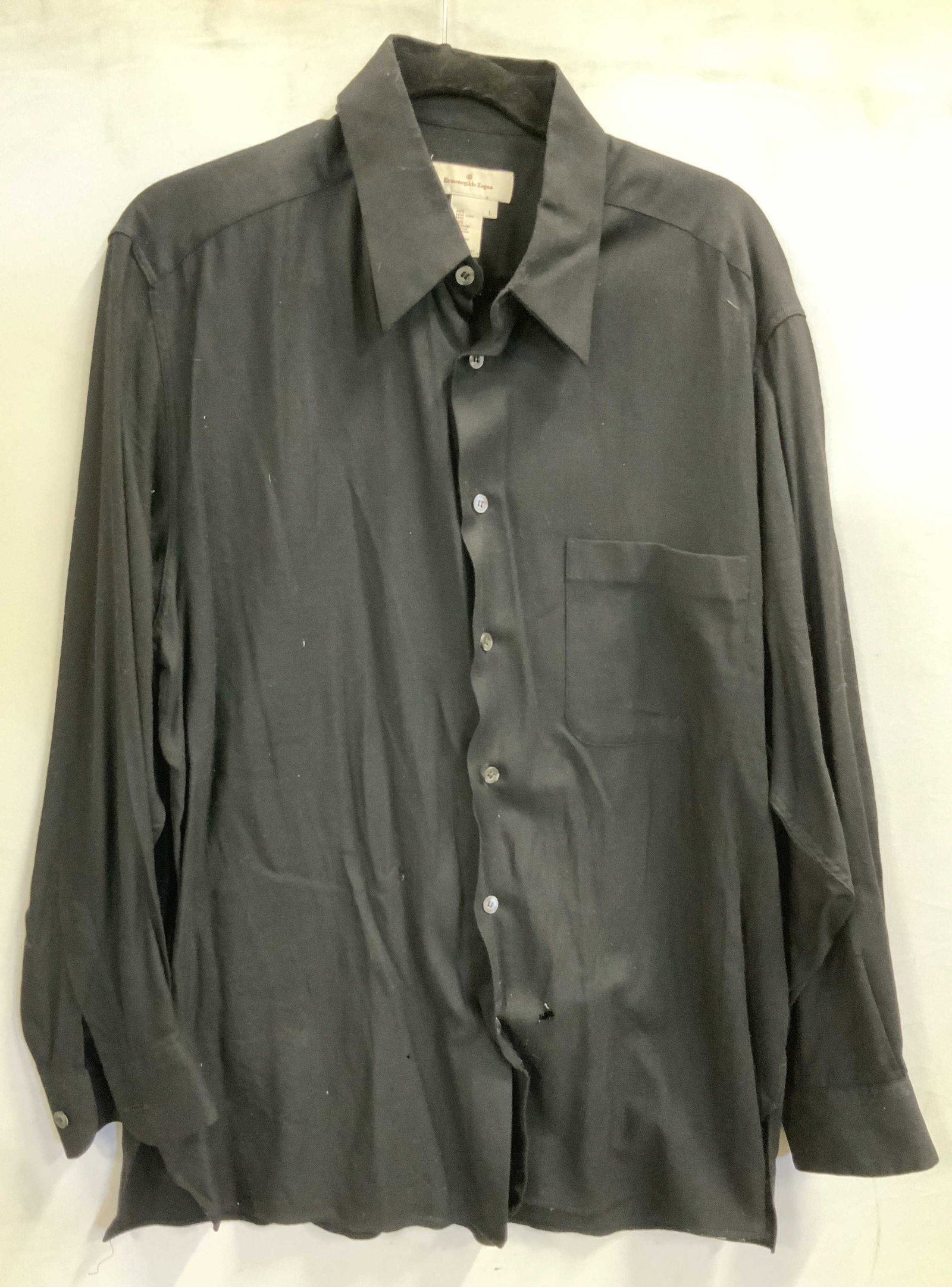 Ermenegildo Zegna button down shirt made in Italy (1 of 6)